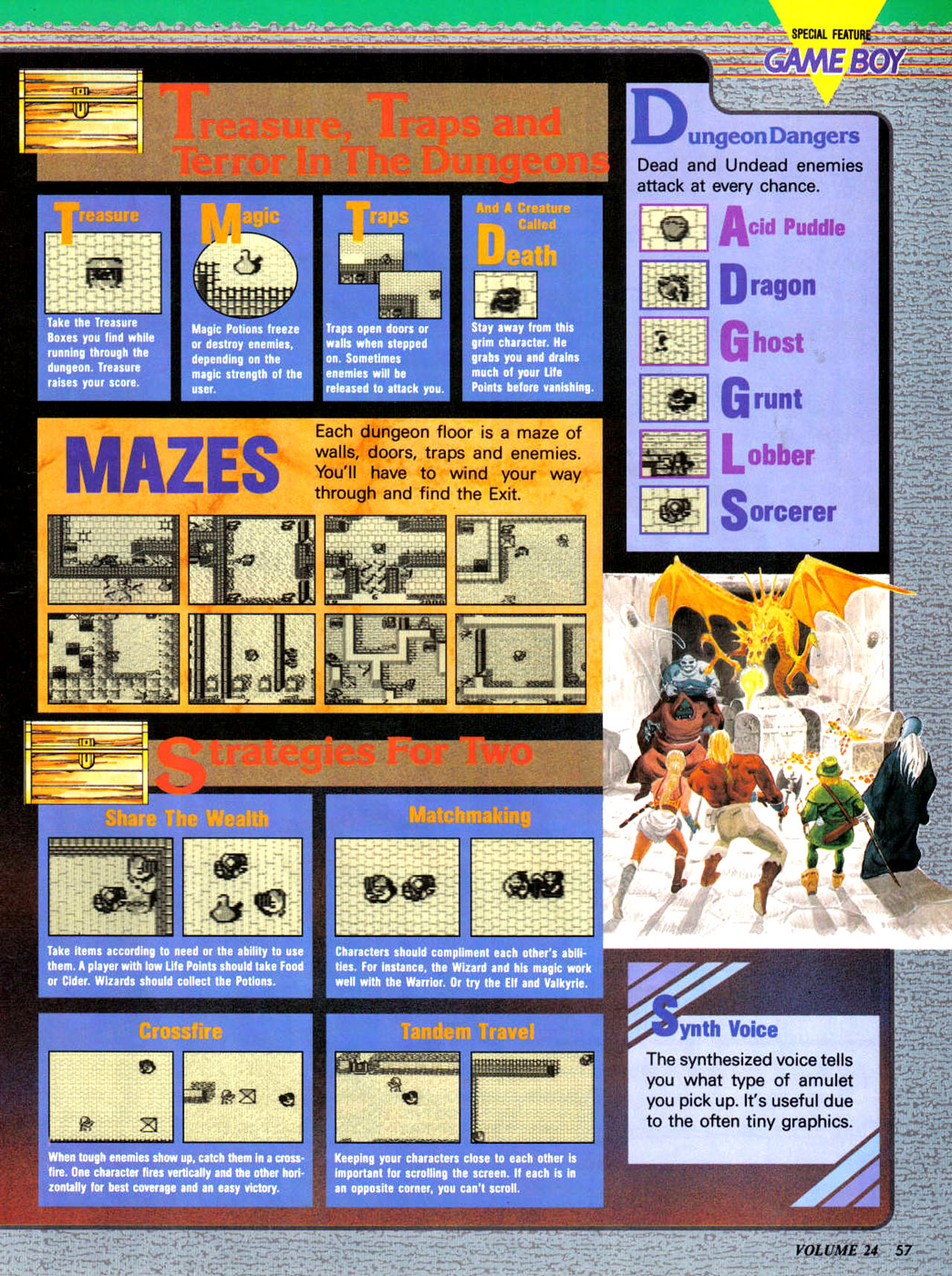 Read online Nintendo Power comic -  Issue #24 - 65