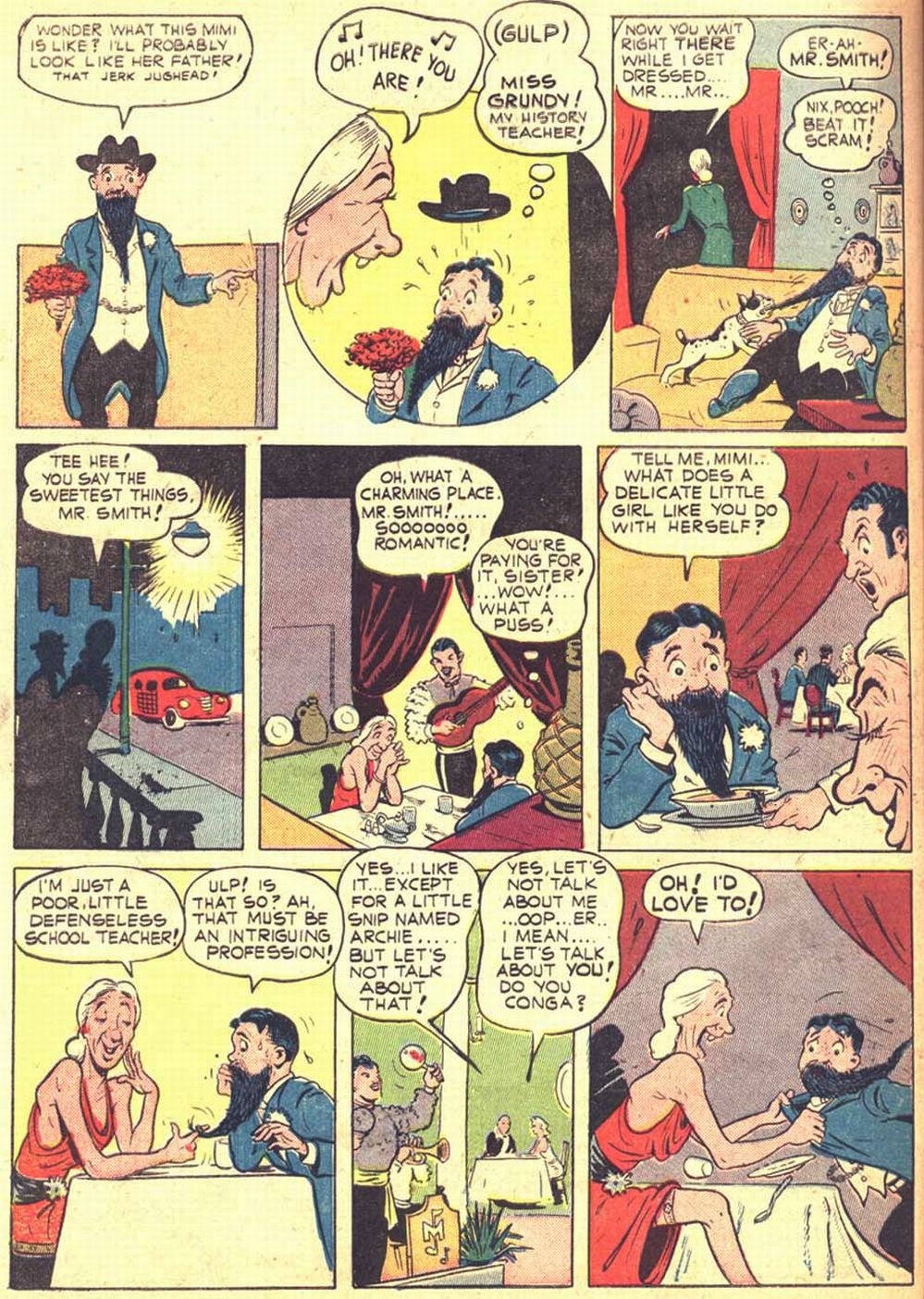 Read online Pep Comics comic -  Issue #30 - 58