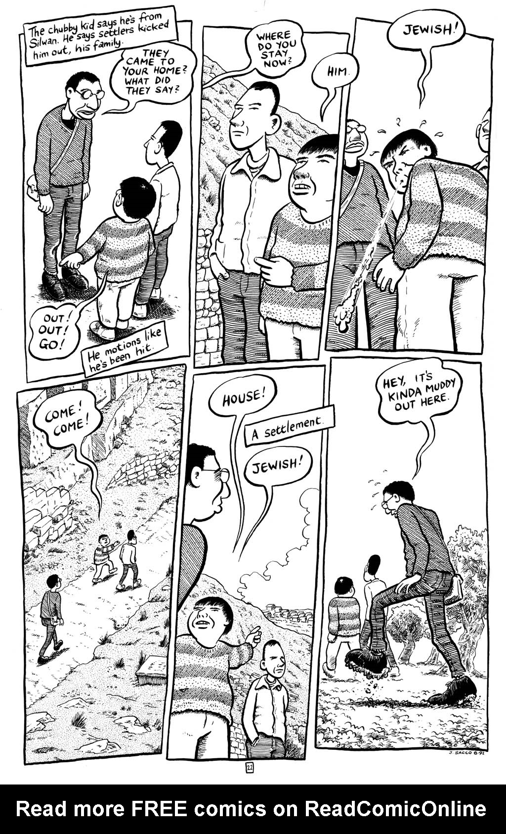 Read online Palestine comic -  Issue #1 - 32