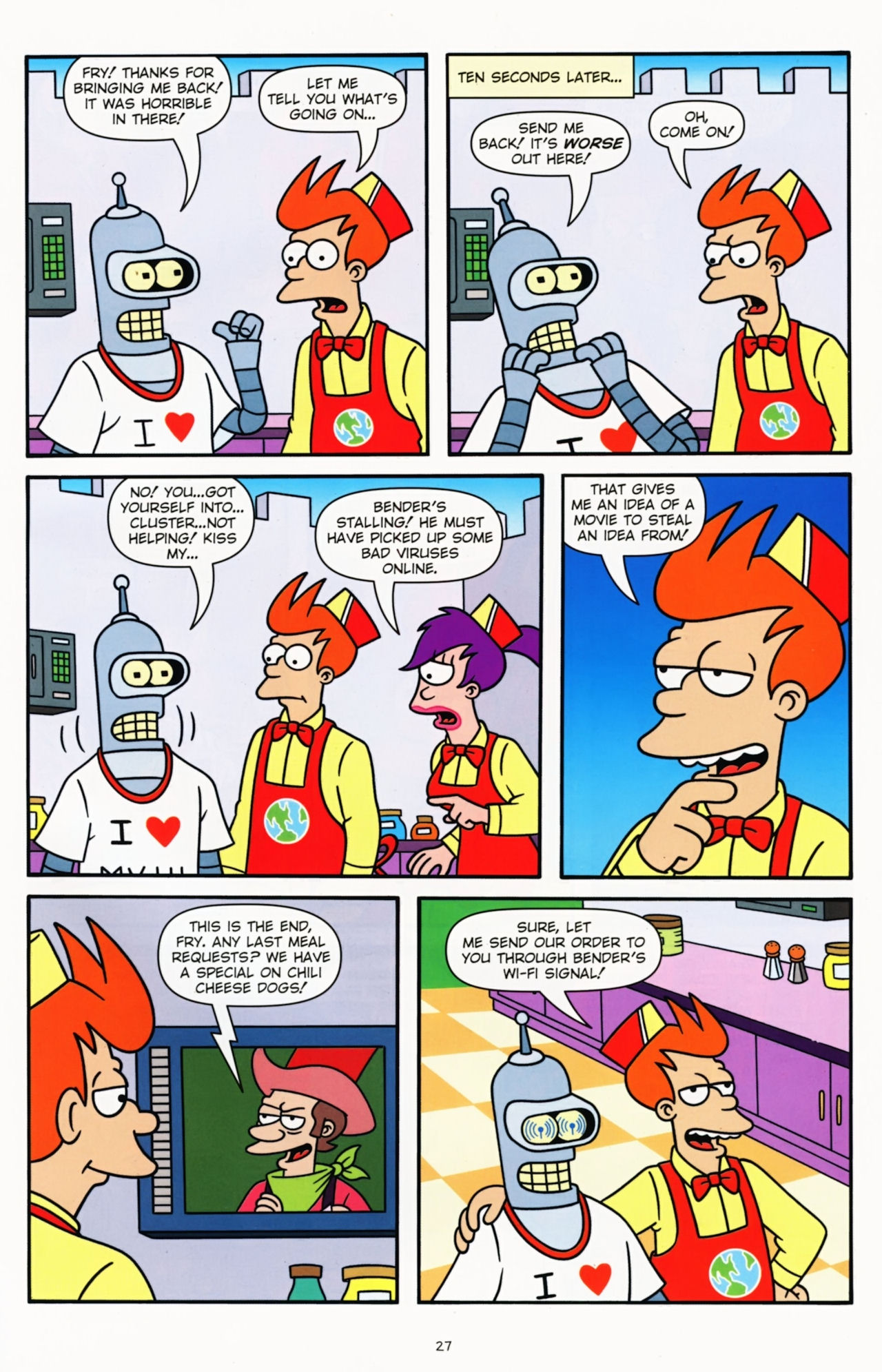 Read online Futurama Comics comic -  Issue #56 - 22