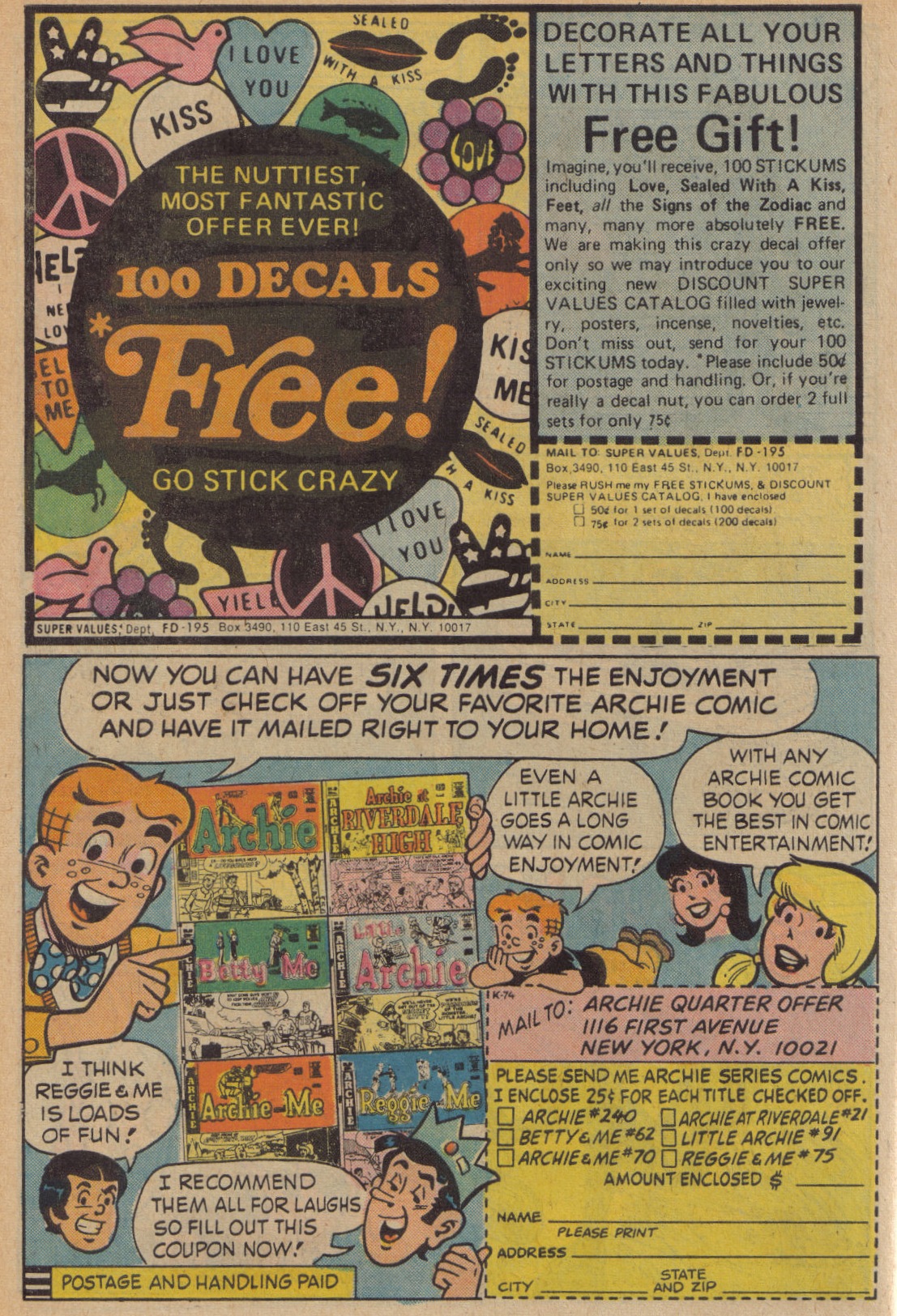 Read online Life With Archie (1958) comic -  Issue #151 - 34