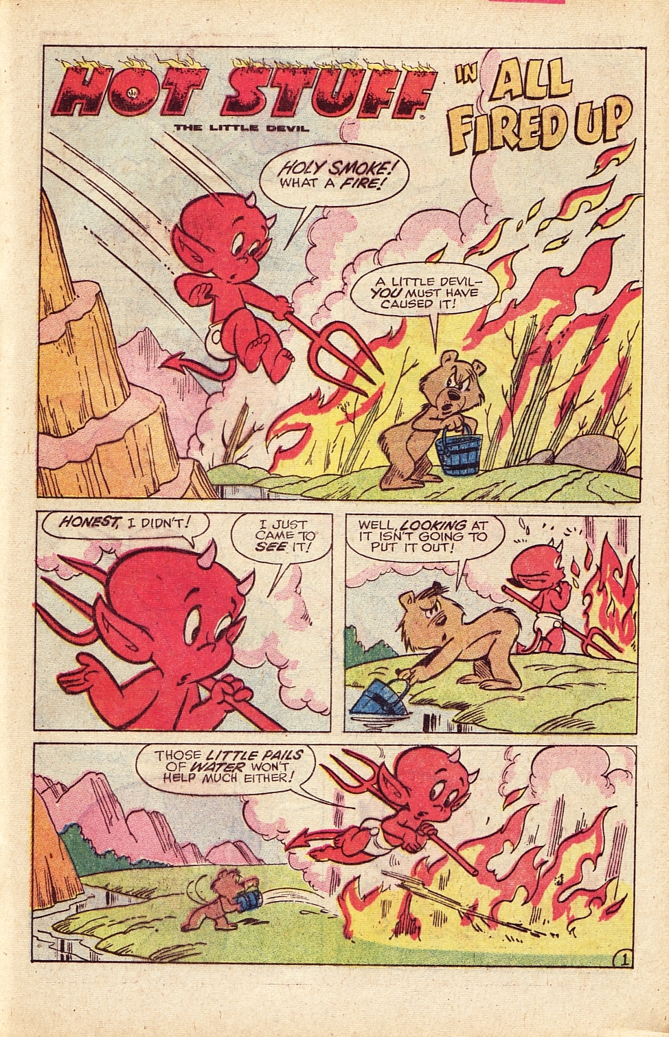 Read online Hot Stuff, the Little Devil comic -  Issue #158 - 21