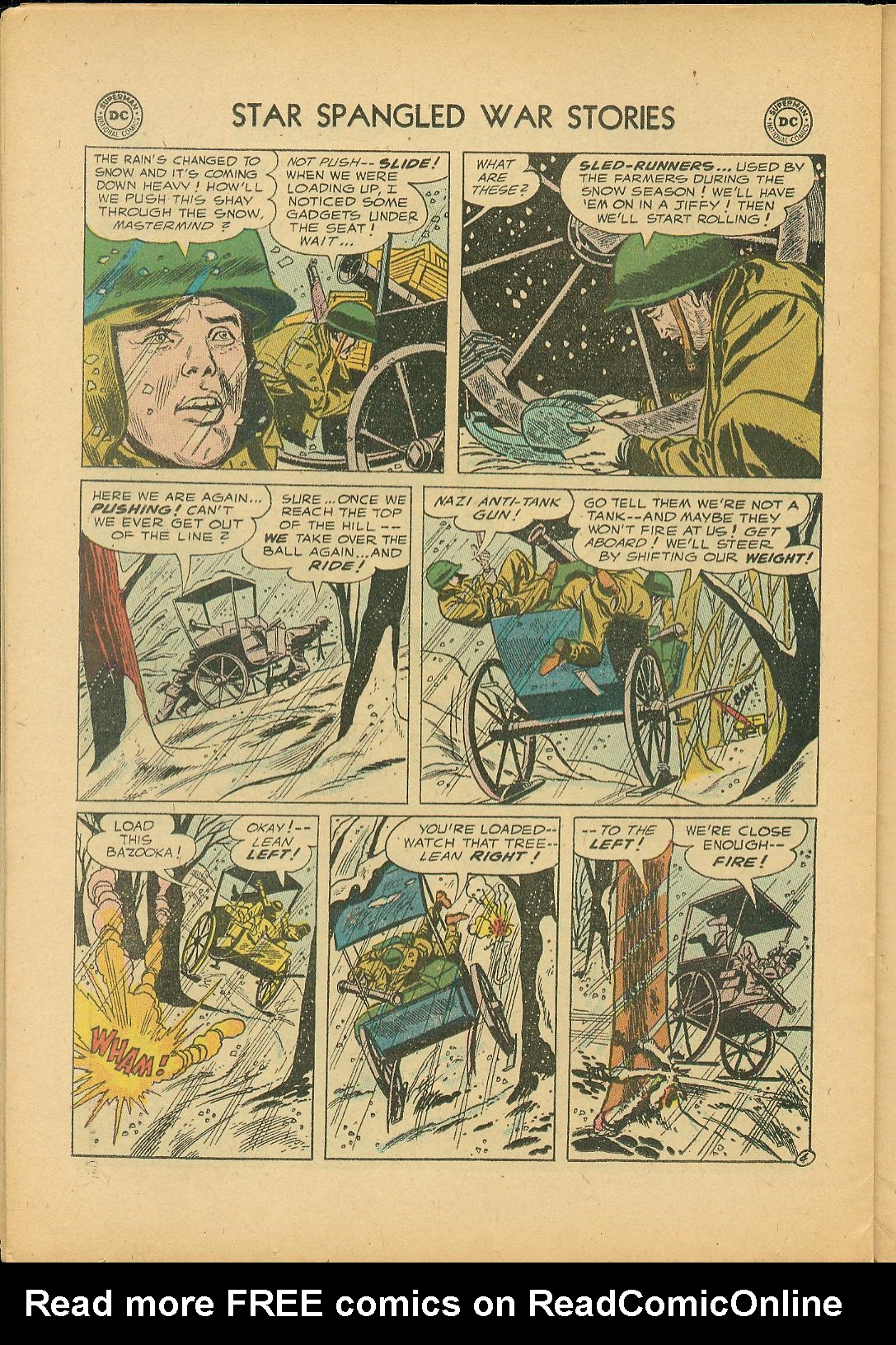 Read online Star Spangled War Stories (1952) comic -  Issue #46 - 22