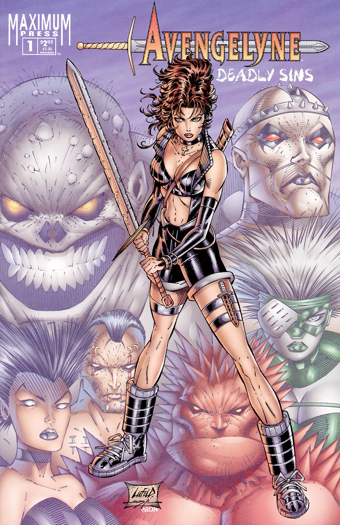 Read online Avengelyne: Deadly Sins comic -  Issue #1 - 1