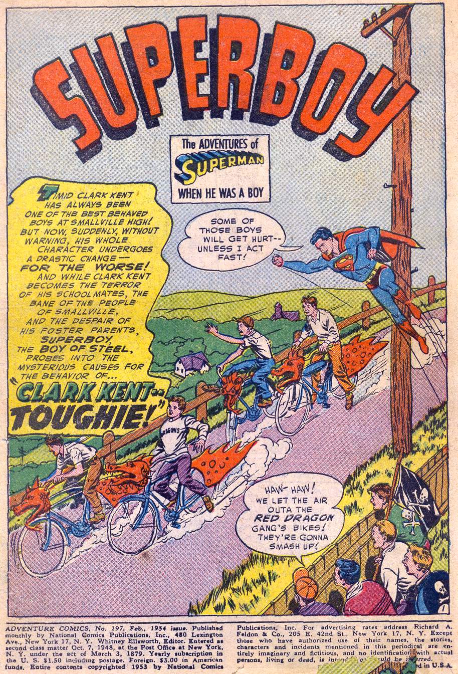 Adventure Comics (1938) 197 Page 2