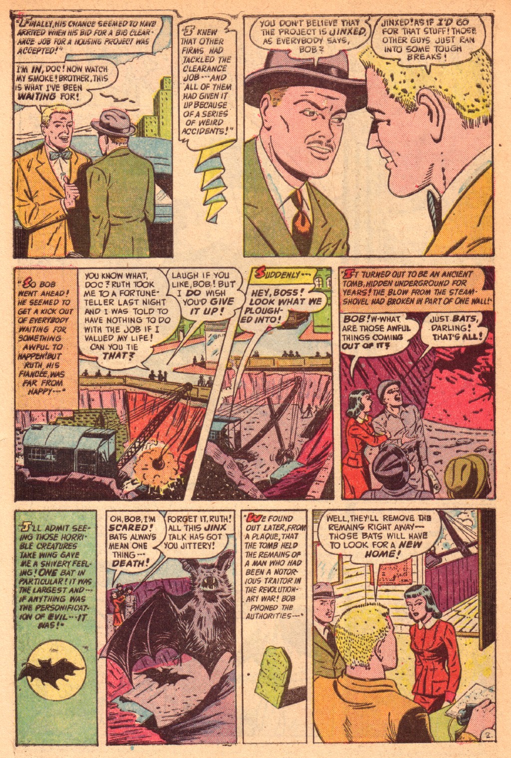Read online Adventures Into The Unknown comic -  Issue #24 - 25