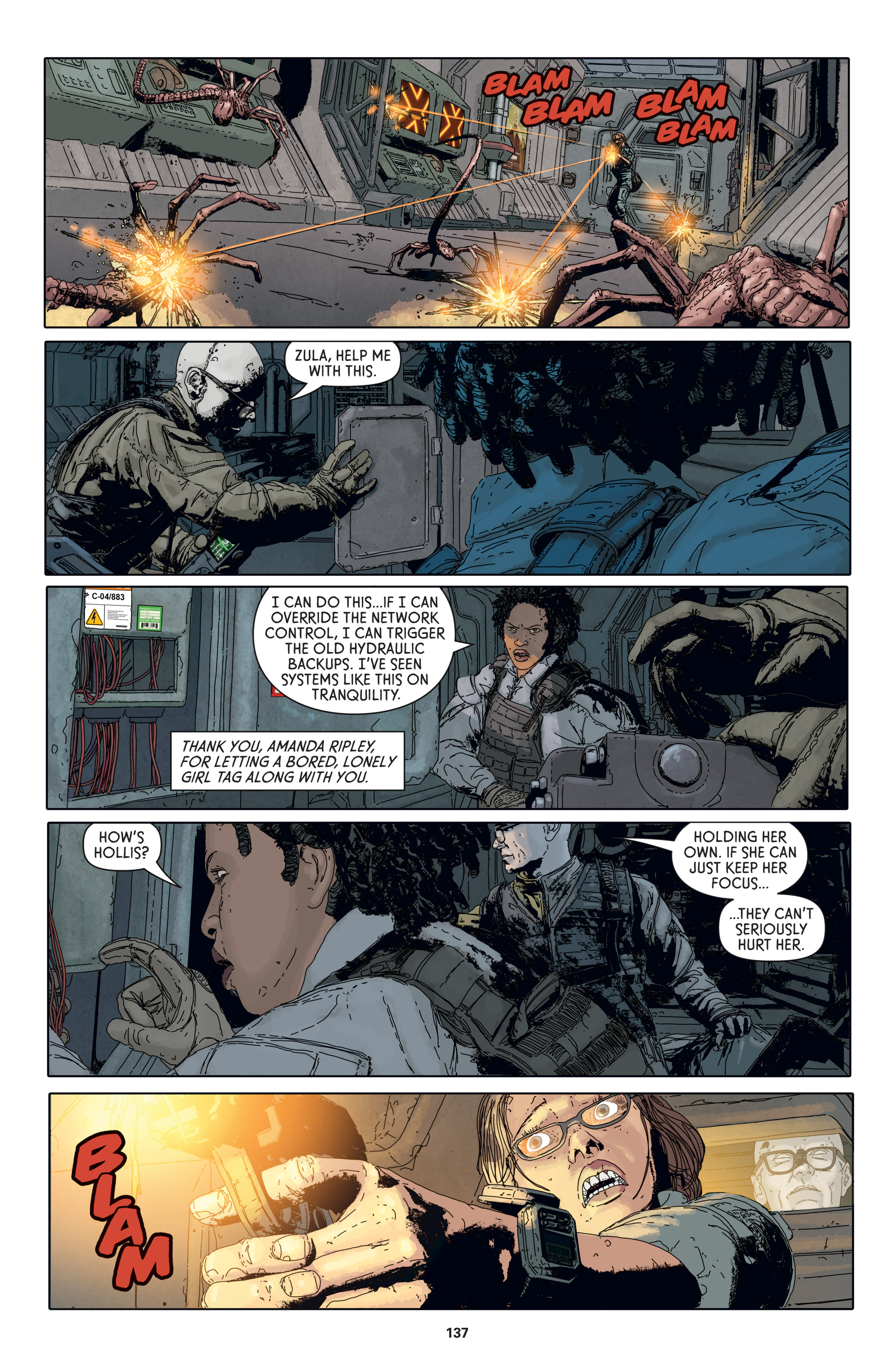 Read online Aliens: Defiance Library Edition comic -  Issue # TPB (Part 2) - 37