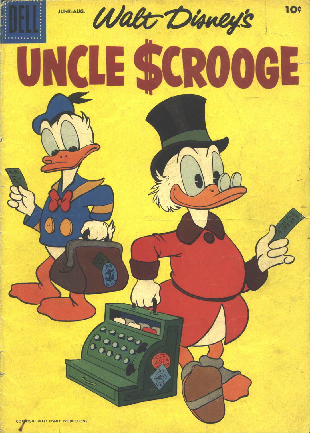 Read online Uncle Scrooge (1953) comic -  Issue #22 - 1