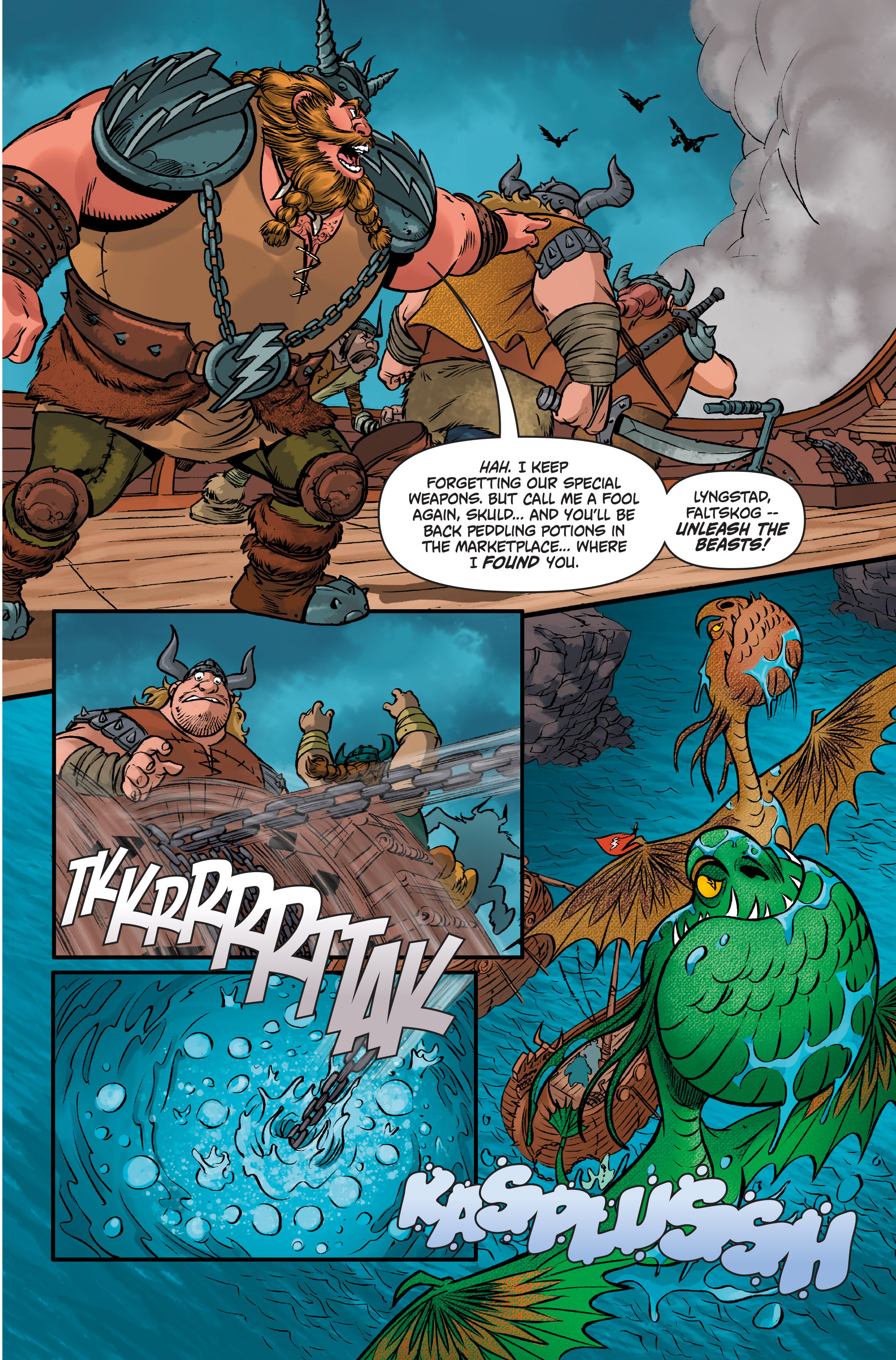 Read online DreamWorks Dragons: Defenders of Berk Collection: Fire & Ice comic -  Issue # TPB - 33