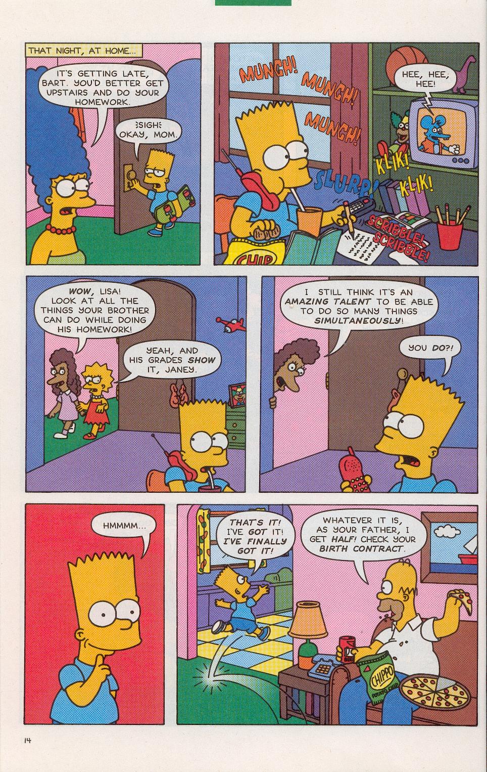Read online Bart Simpson comic -  Issue #2 - 15