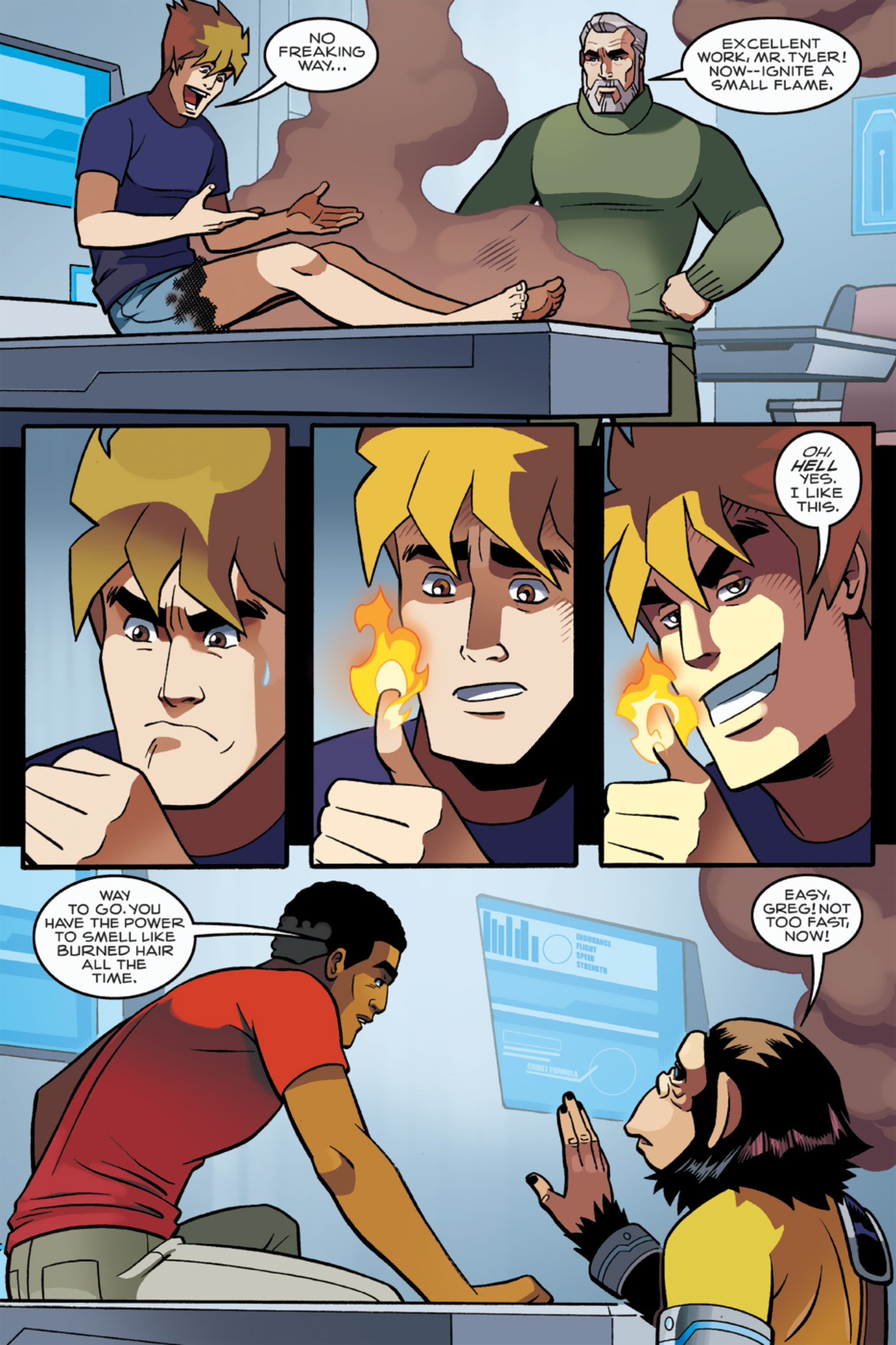 Read online New Crusaders: Rise Of The Heroes comic -  Issue #4 - Act II - 3