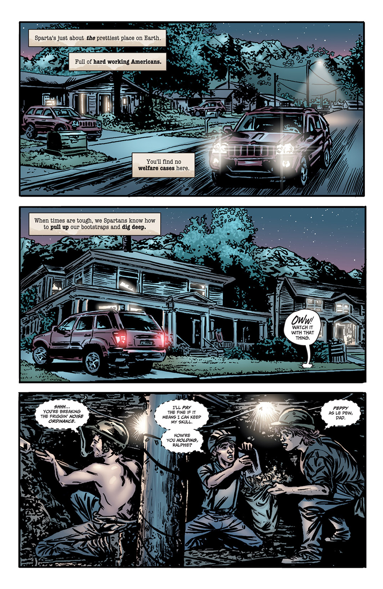 Read online Sparta: USA comic -  Issue #1 - 7
