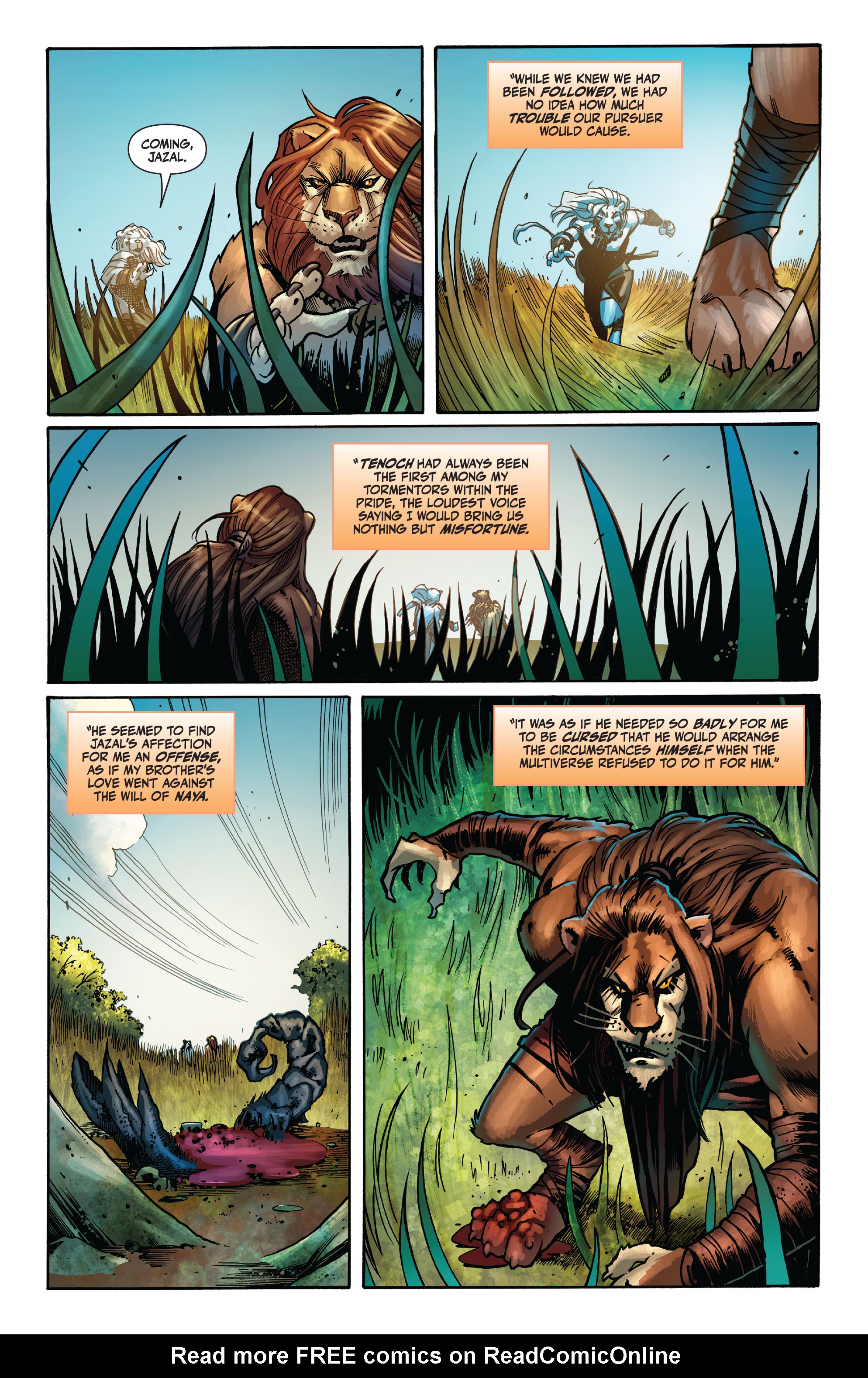 Read online Magic: Ajani Goldmane comic -  Issue #1 - 32