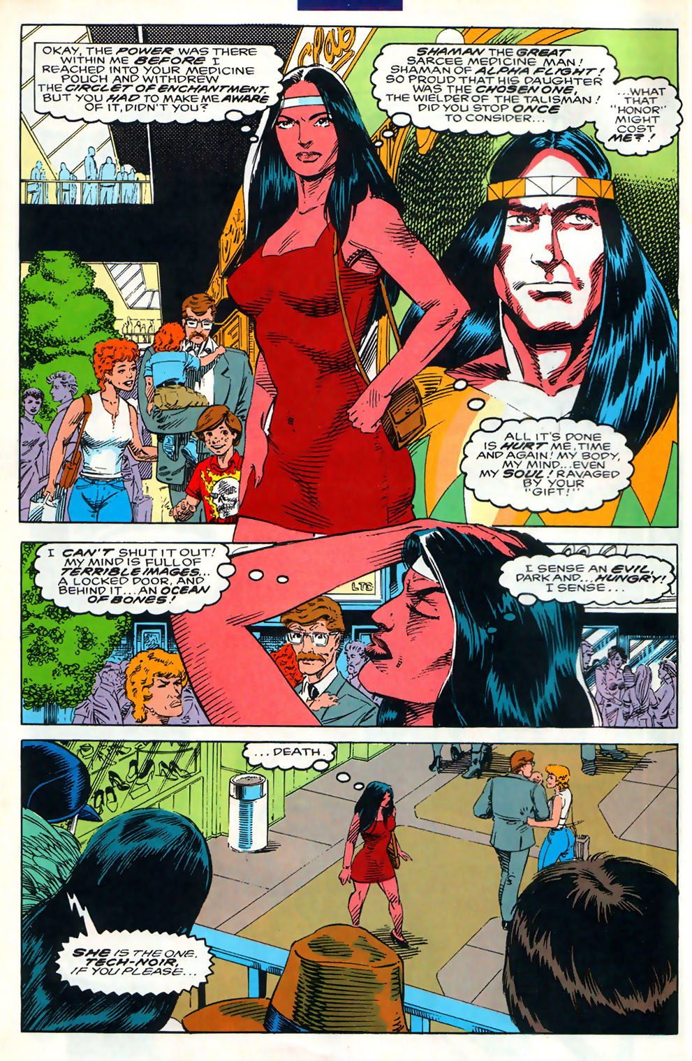 Read online Alpha Flight (1983) comic -  Issue #110 - 7