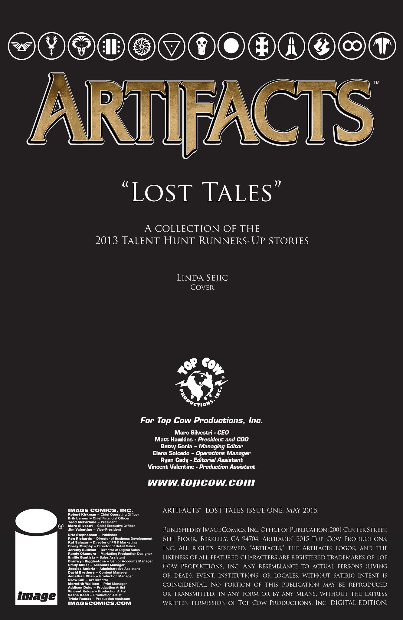 Read online Artifacts Lost Tales comic -  Issue # Full - 2