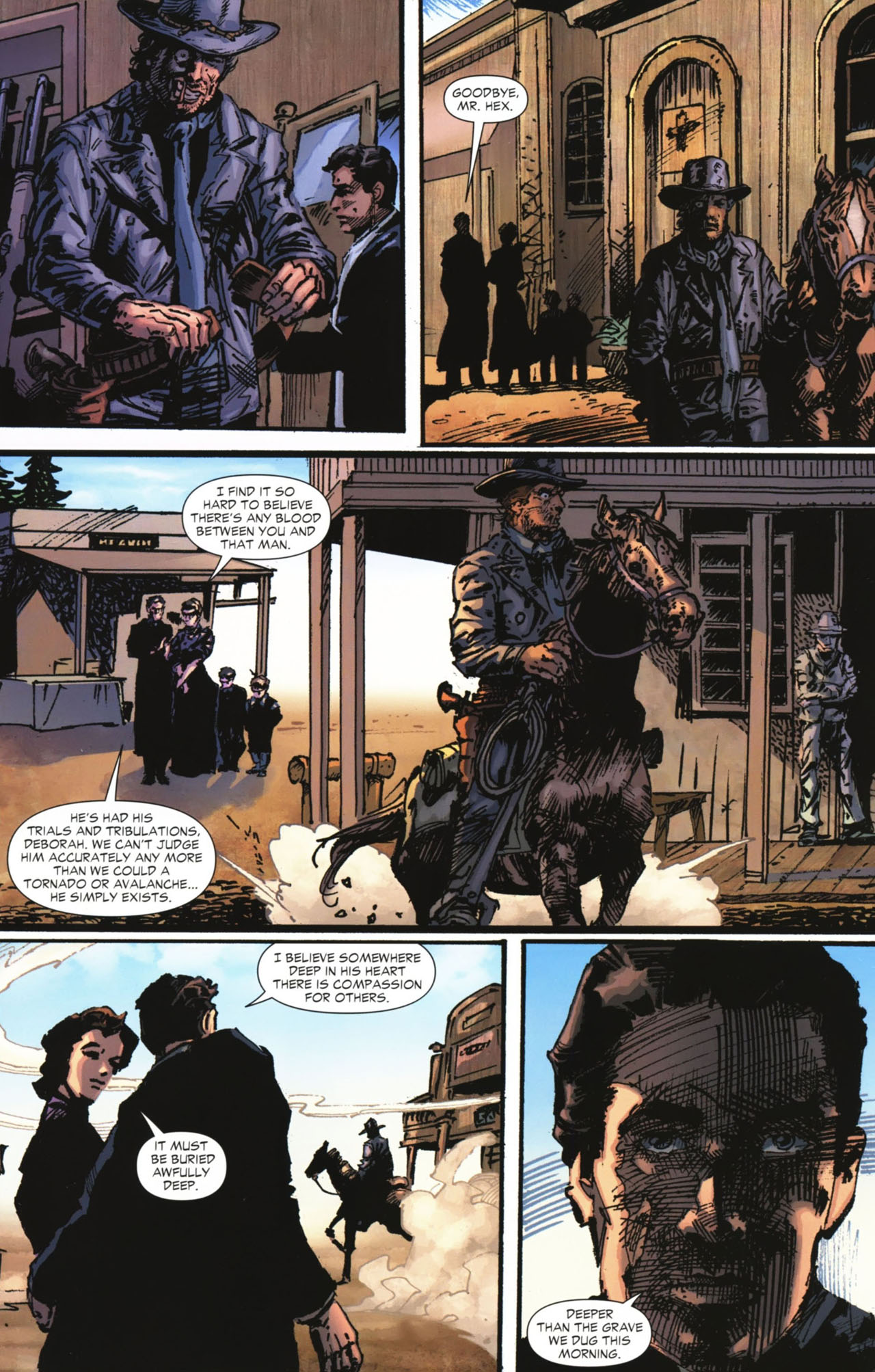 Read online Jonah Hex: No Way Back comic -  Issue # TPB - 96