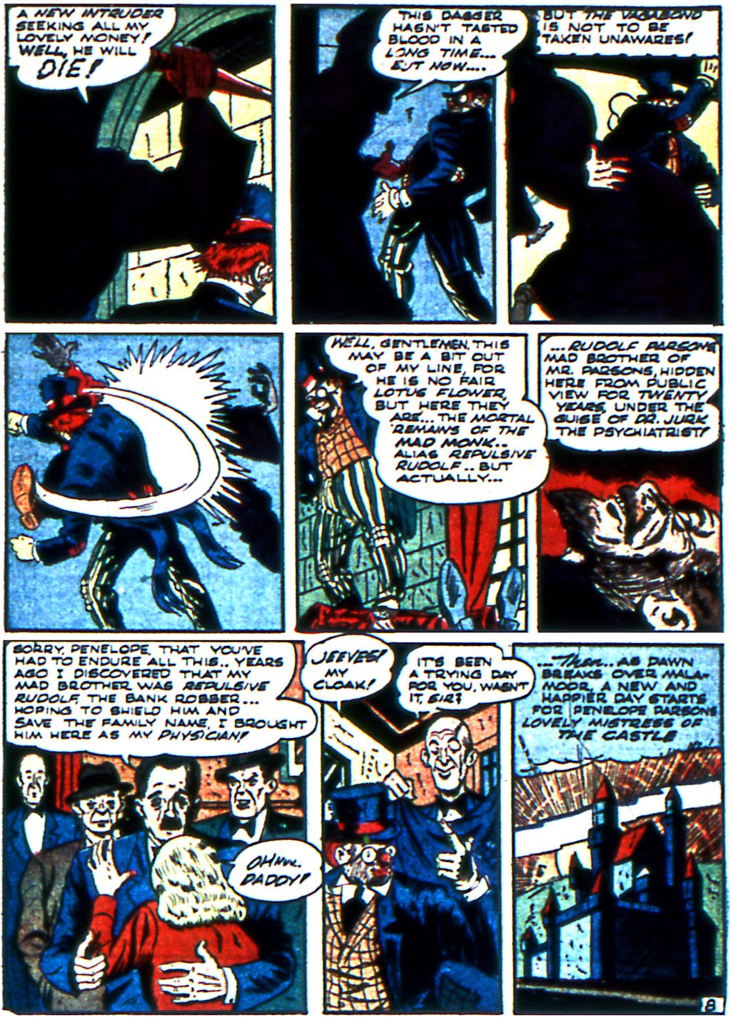 Read online USA Comics comic -  Issue #4 - 34