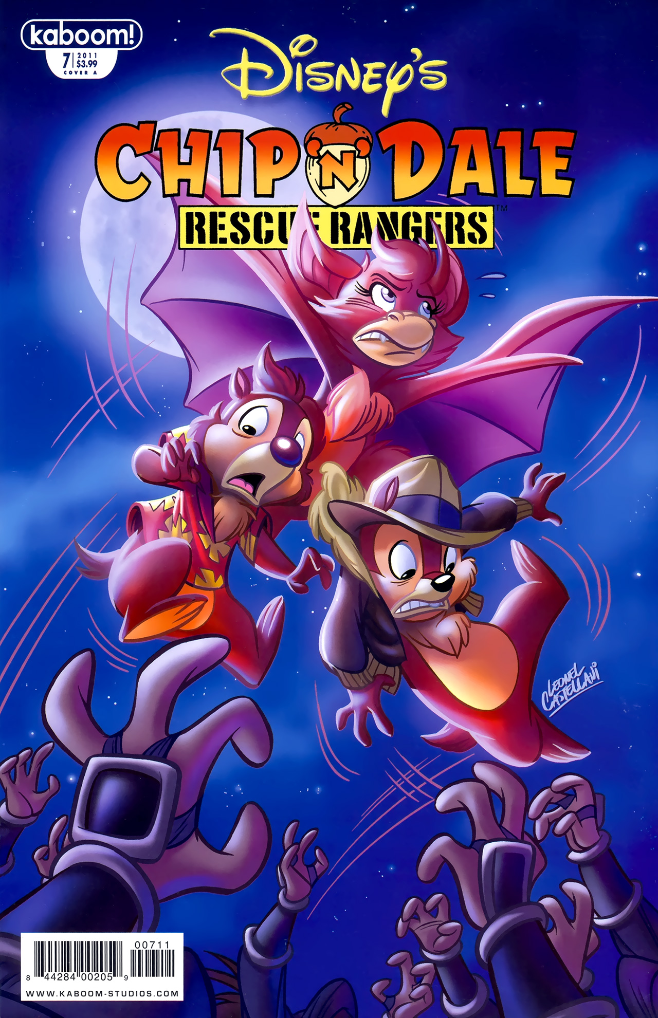 Read online Chip 'N' Dale Rescue Rangers comic -  Issue #7 - 1