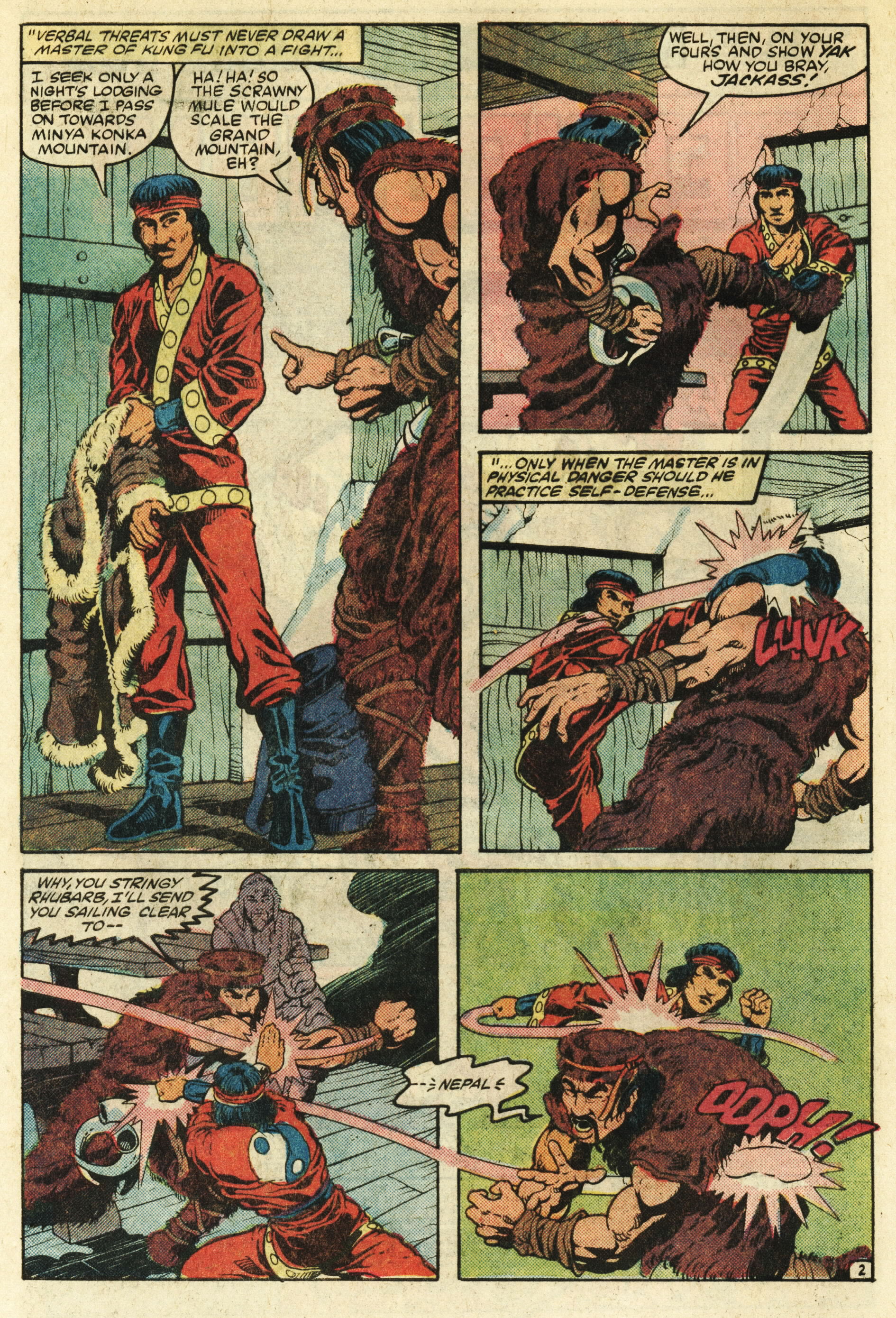 Read online Master of Kung Fu (1974) comic -  Issue #124 - 3