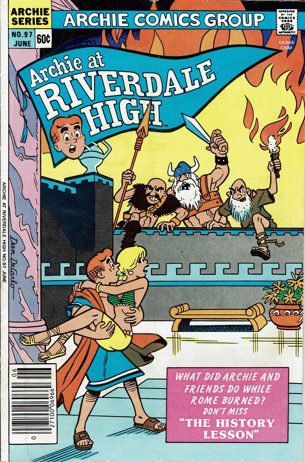 Read online Archie at Riverdale High (1972) comic -  Issue #97 - 1