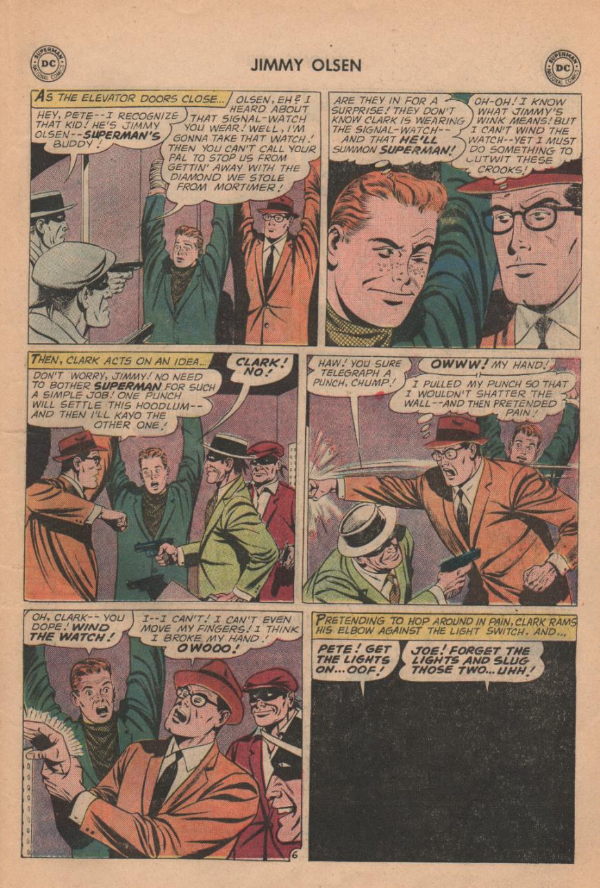 Read online Superman's Pal Jimmy Olsen comic -  Issue #58 - 19