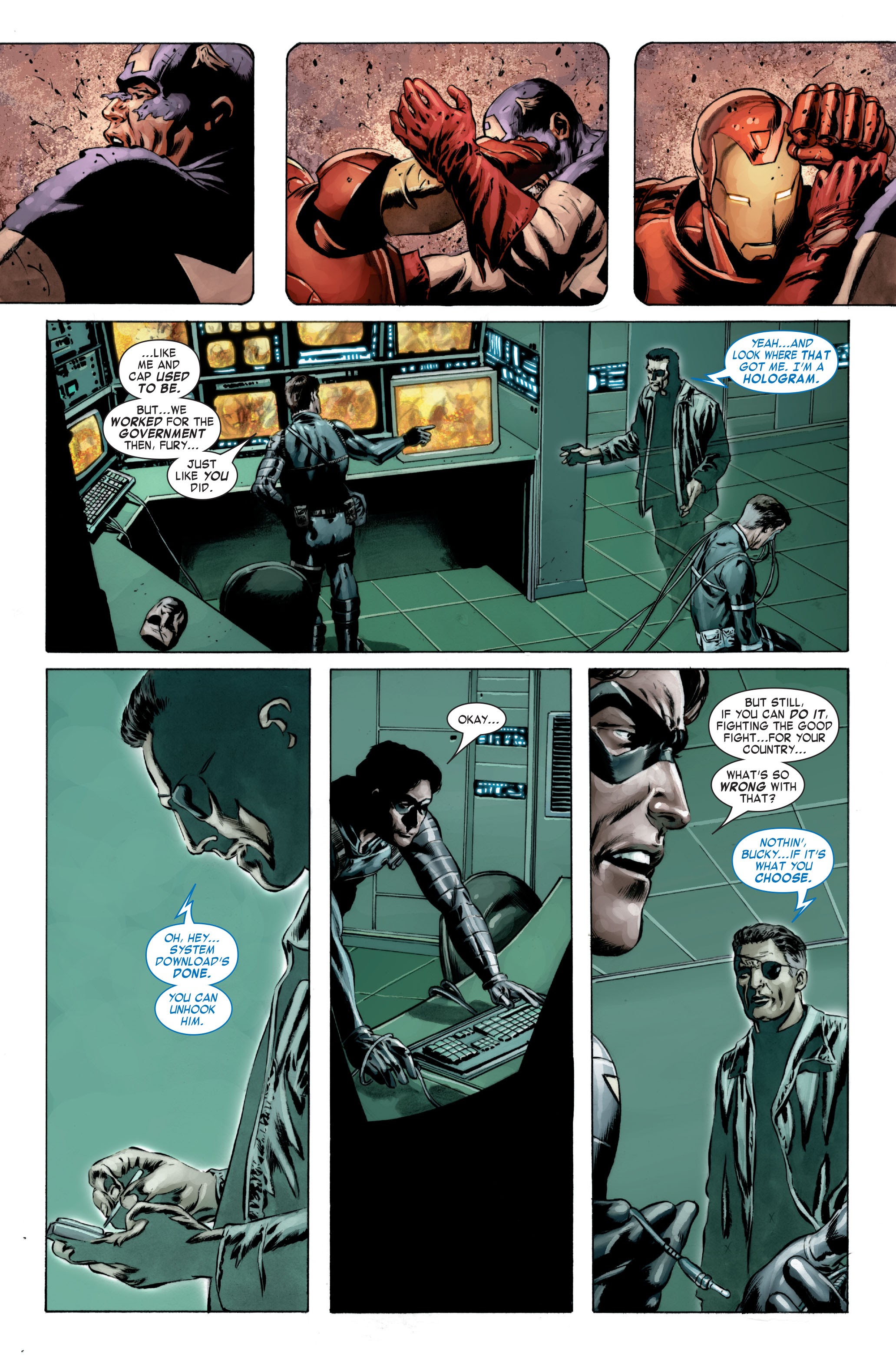 Read online Captain America: Civil War comic -  Issue # TPB - 35