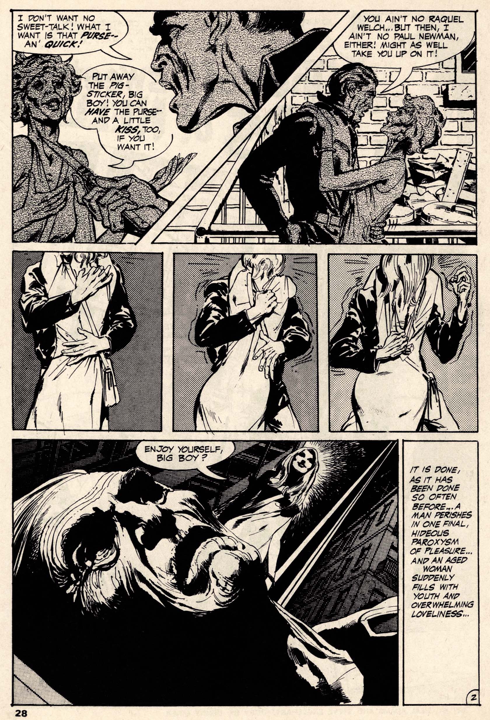 Read online Vampirella (1969) comic -  Issue #10 - 28