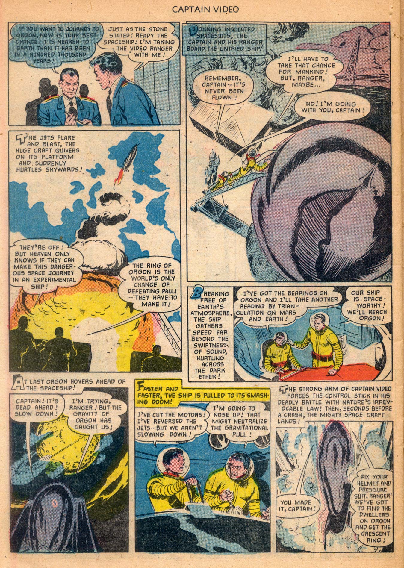 Read online Captain Video comic -  Issue #4 - 42