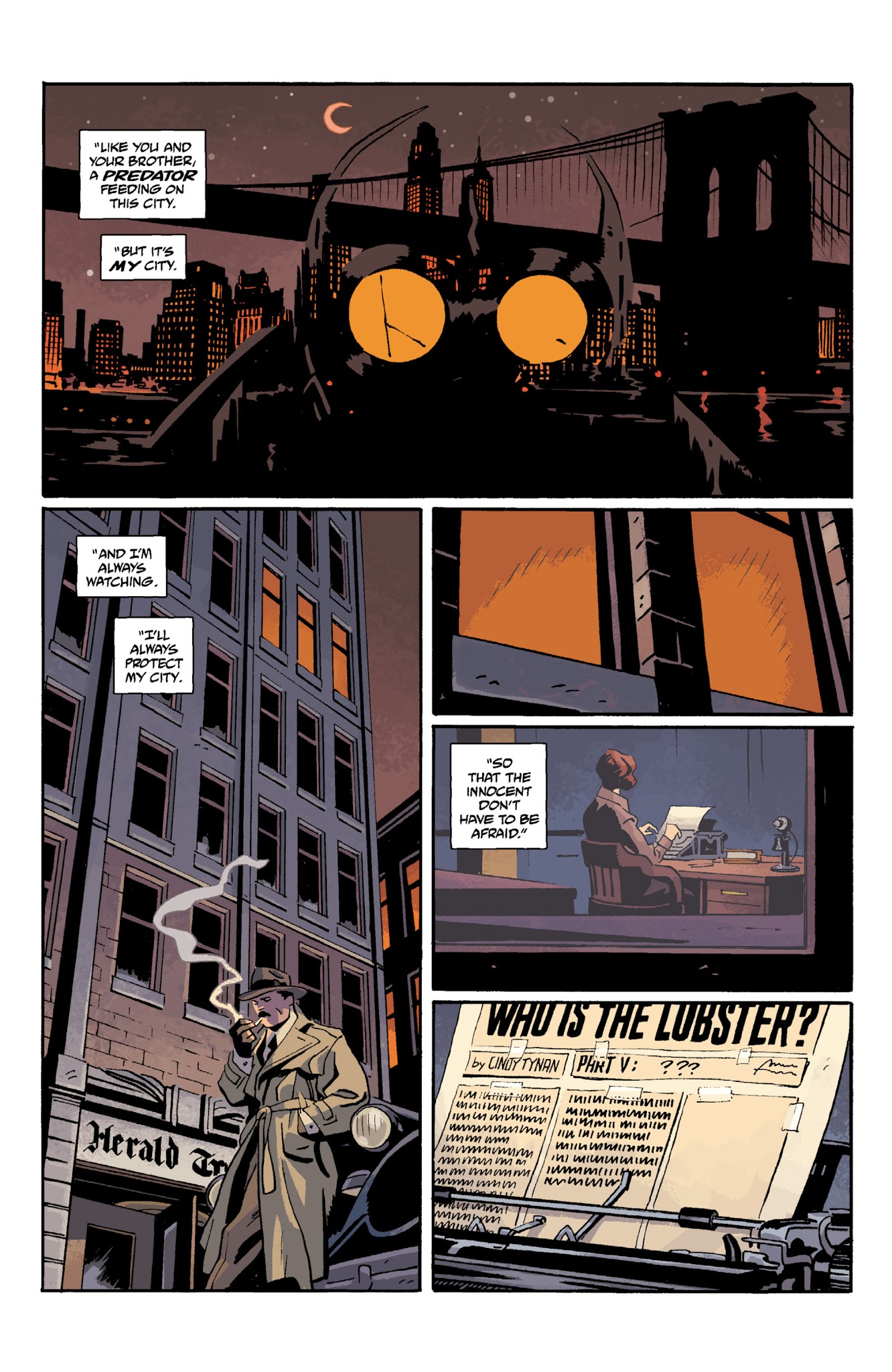 Read online Lobster Johnson: Get the Lobster comic -  Issue # TPB - 109