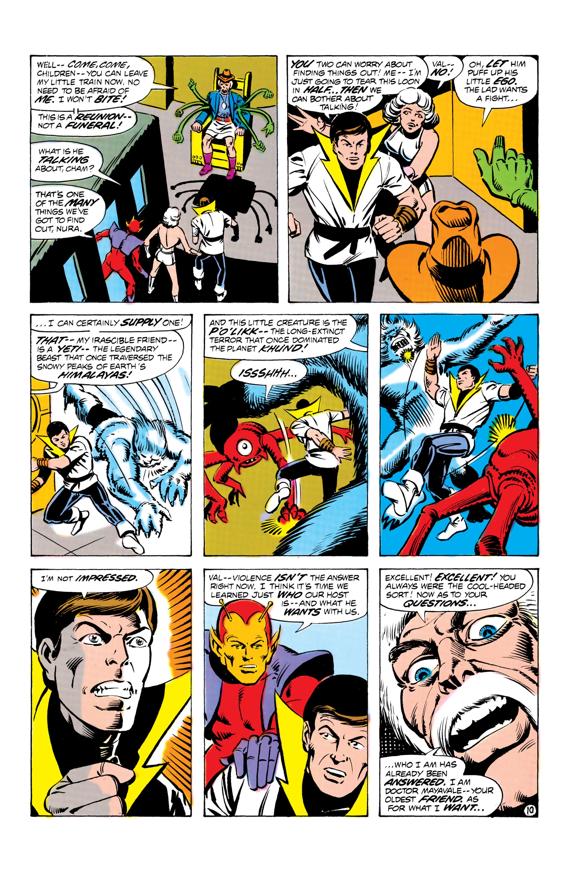 Read online Legion of Super-Heroes (1980) comic -  Issue #268 - 11