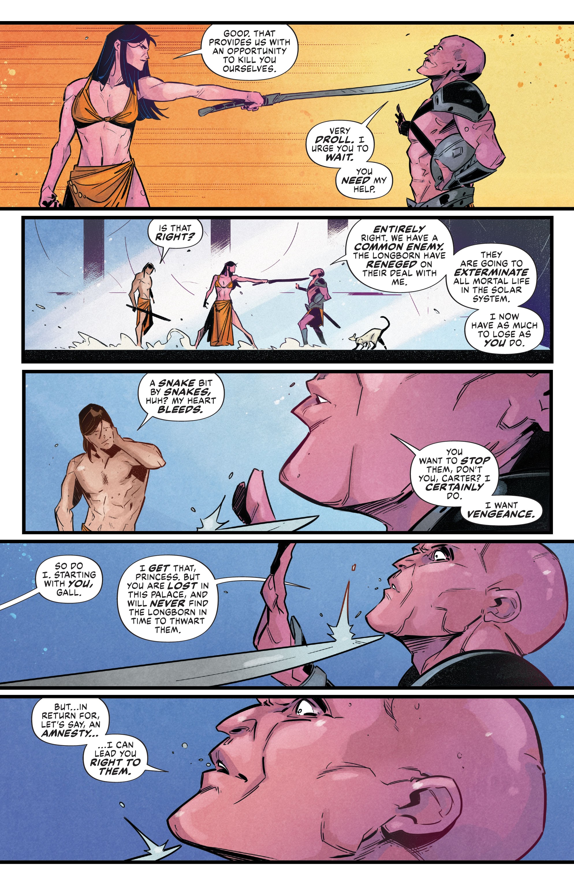 Read online Dejah Thoris vs. John Carter of Mars comic -  Issue #5 - 22