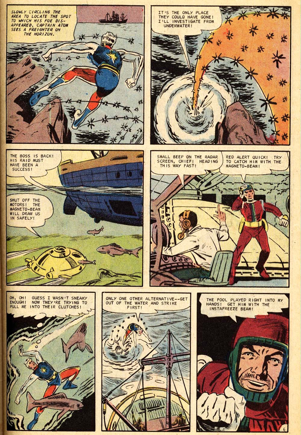 Read online Captain Atom (1965) comic -  Issue #87 - 7