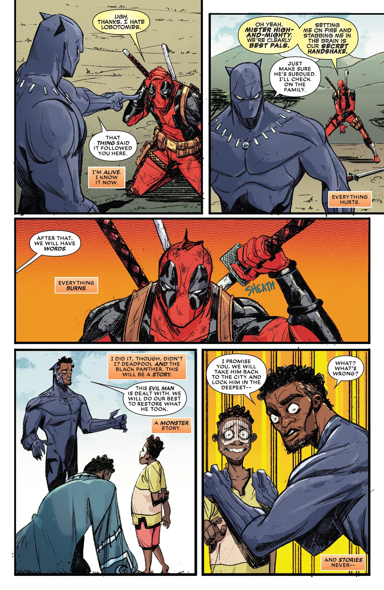 Read online Black Panther vs Deadpool comic -  Issue #3 - 20