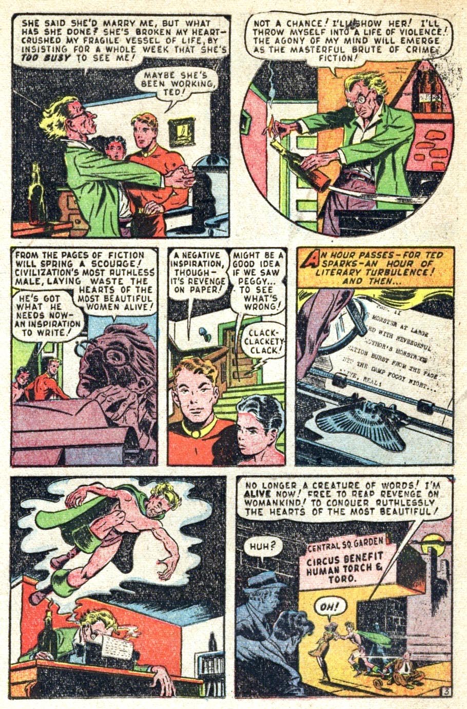 Read online Captain America Comics comic -  Issue #67 - 16