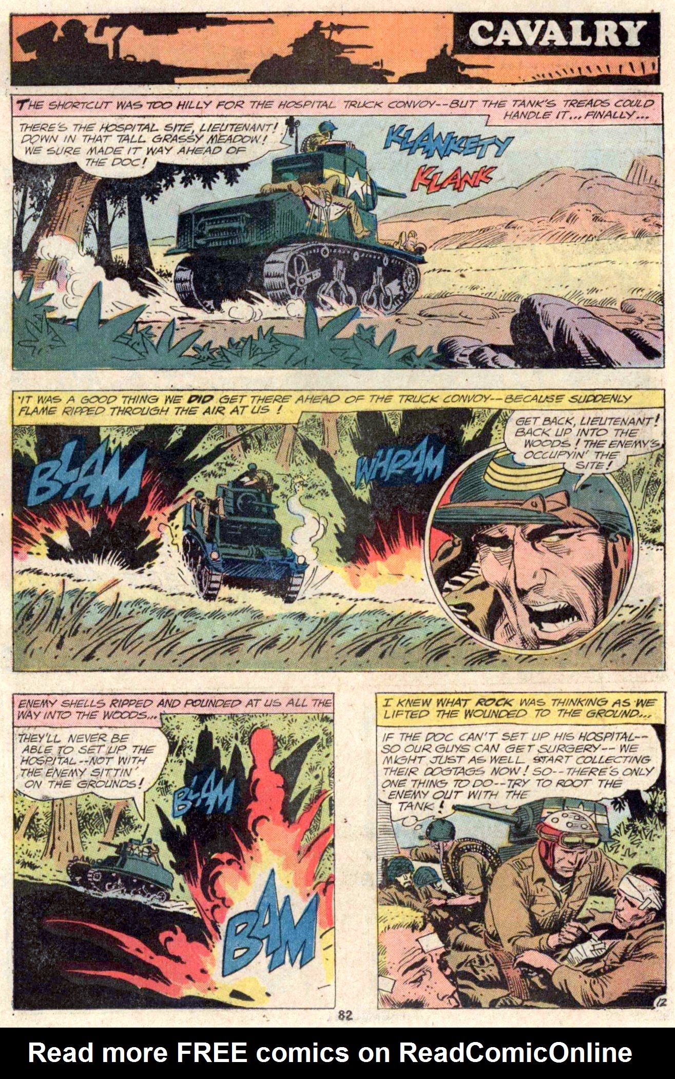 Read online Our Army at War (1952) comic -  Issue #242 - 82