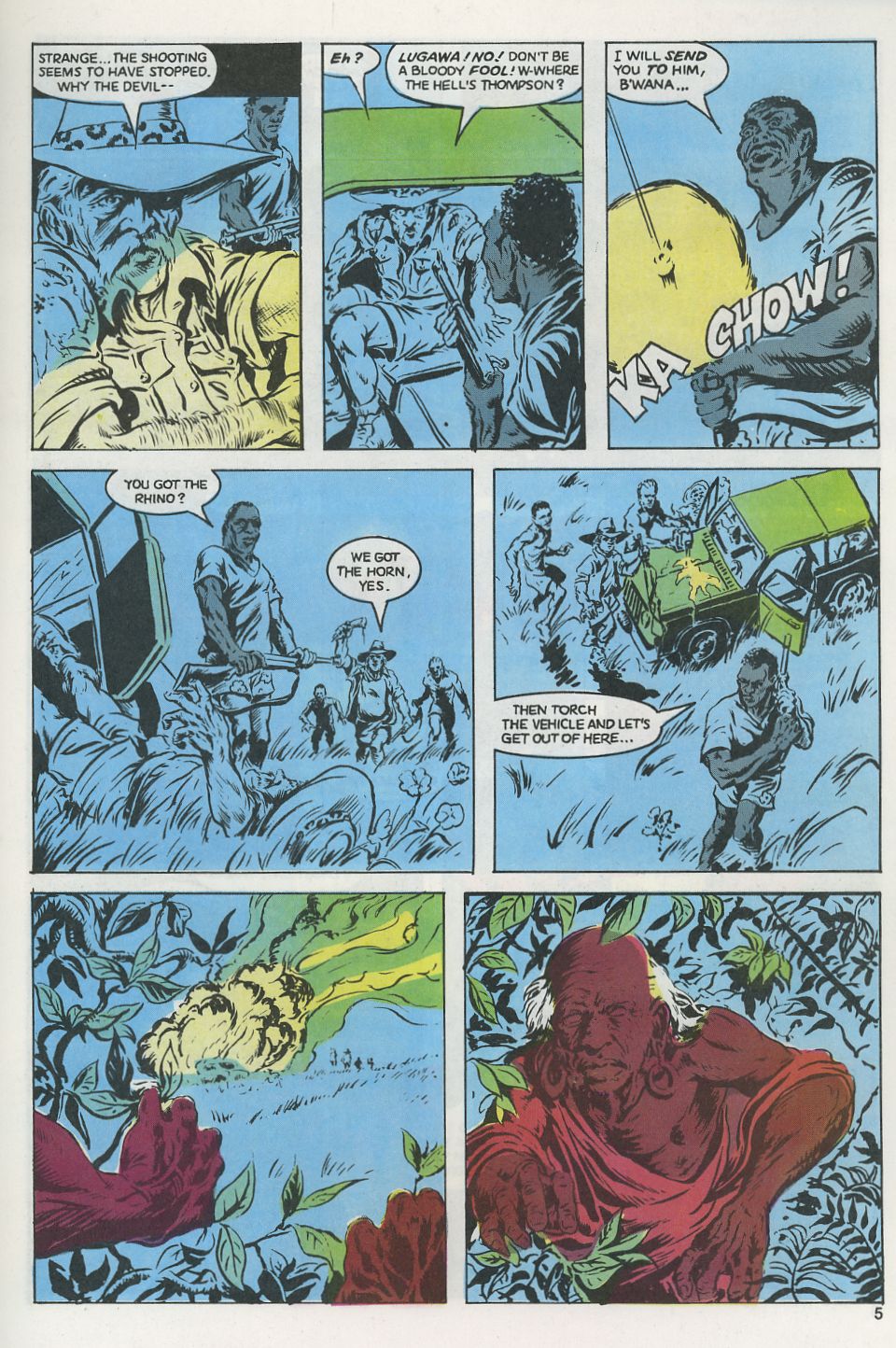 Read online Jungle Comics (1988) comic -  Issue #1 - 7