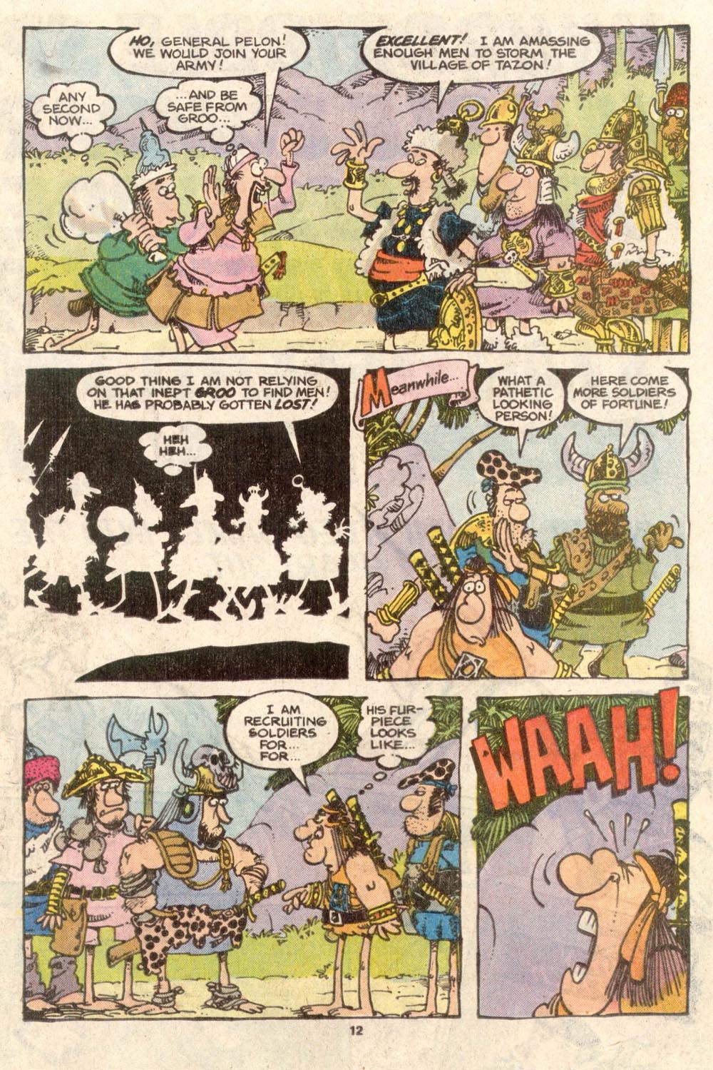 Read online Sergio Aragonés Groo the Wanderer comic -  Issue #38 - 12