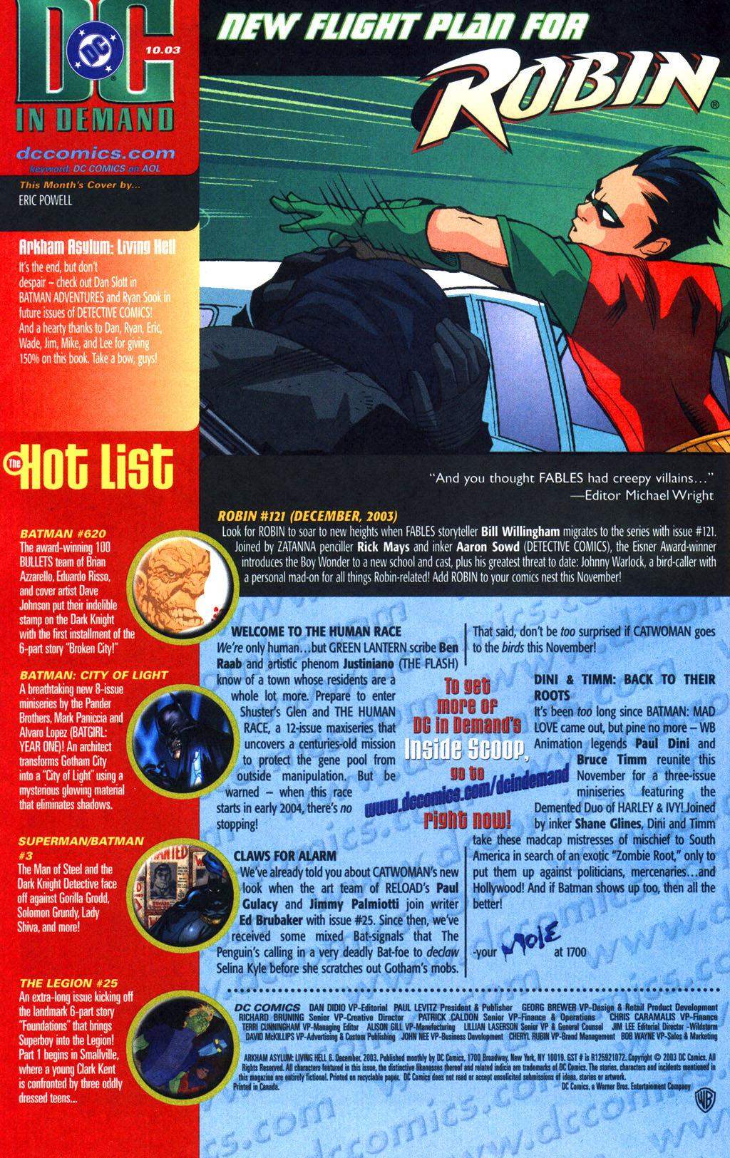 Read online Arkham Asylum: Living Hell comic -  Issue #6 - 26