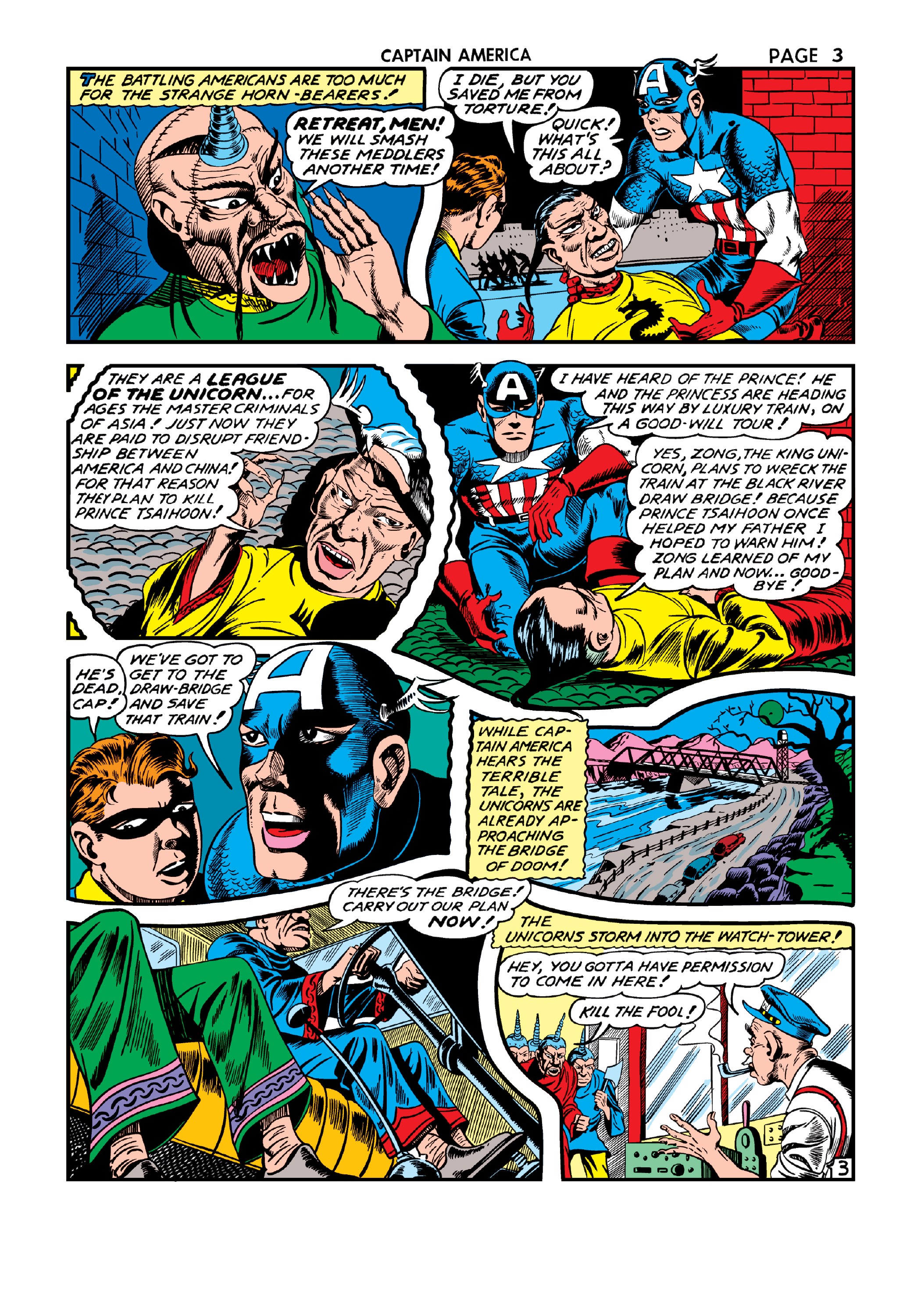 Read online Marvel Masterworks: Golden Age Captain America comic -  Issue # TPB 4 (Part 1) - 12