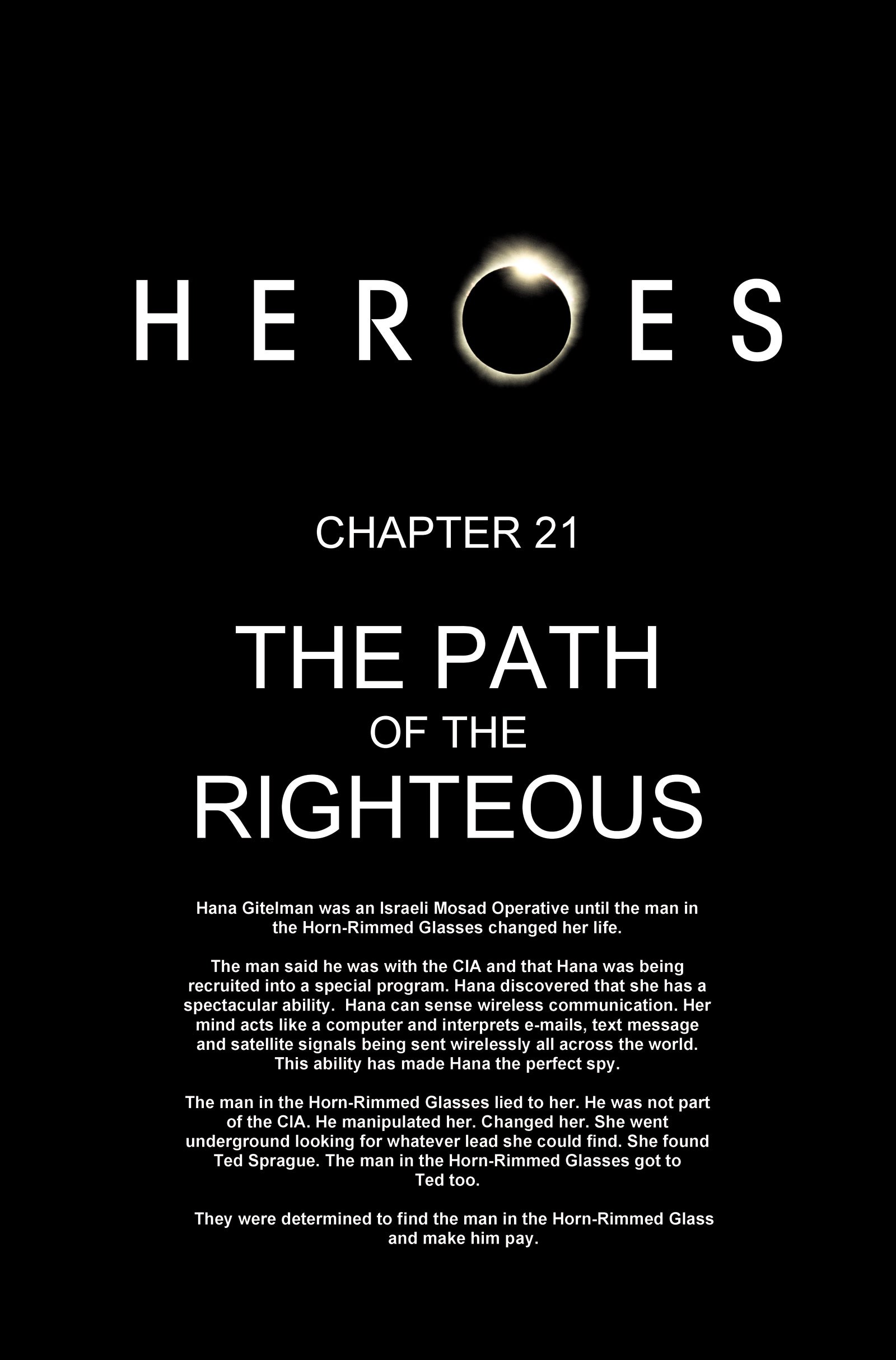 Read online Heroes comic -  Issue #21 - 1