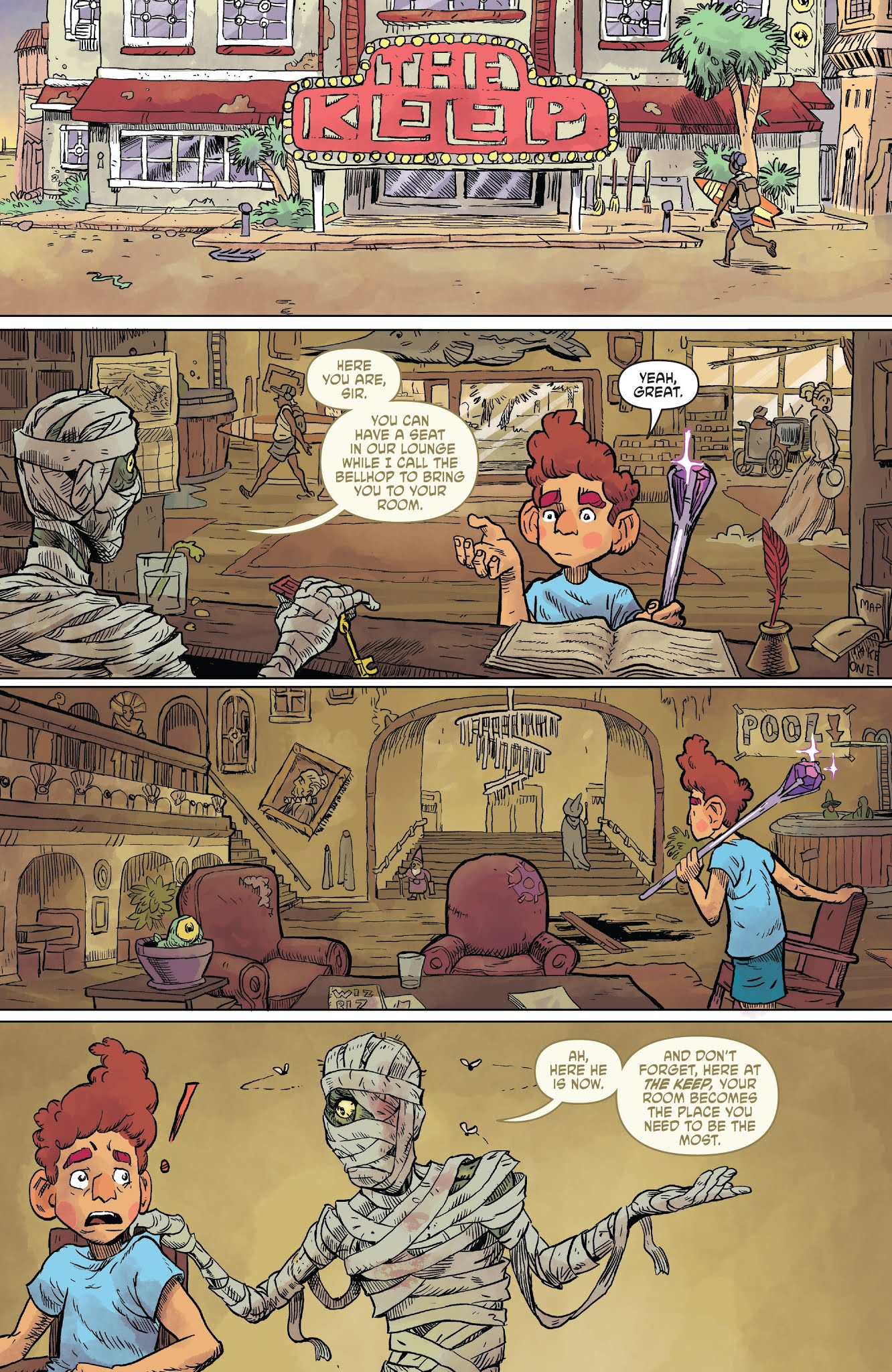 Read online Wizard Beach comic -  Issue #2 - 22