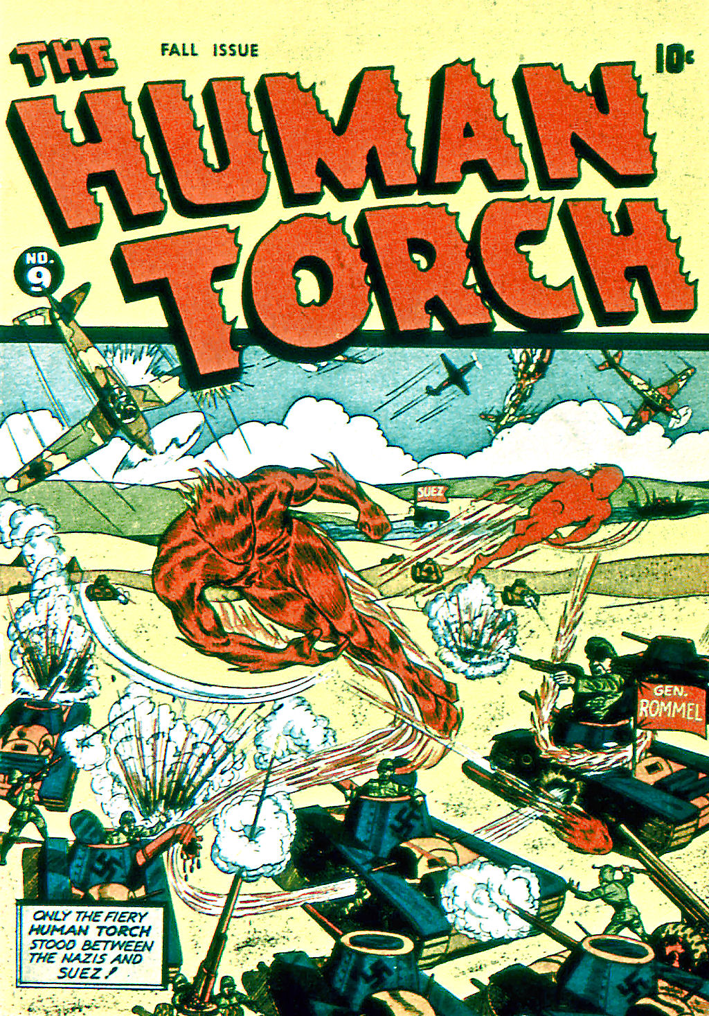 Read online The Human Torch (1940) comic -  Issue #9 - 1