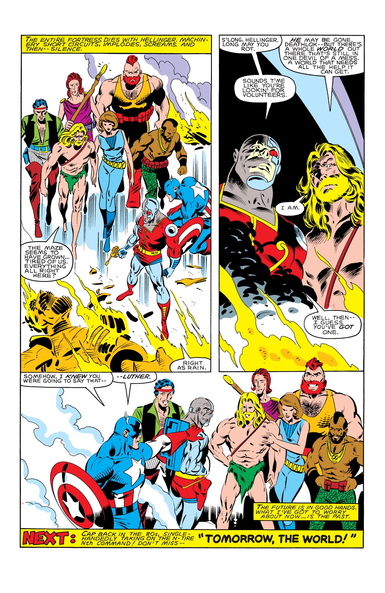 Read online Deathlok the Demolisher: The Complete Collection comic -  Issue # TPB - 331