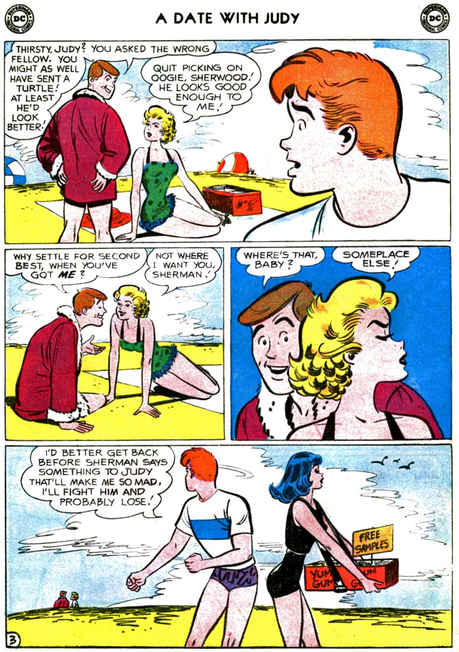 Read online A Date with Judy comic -  Issue #77 - 5