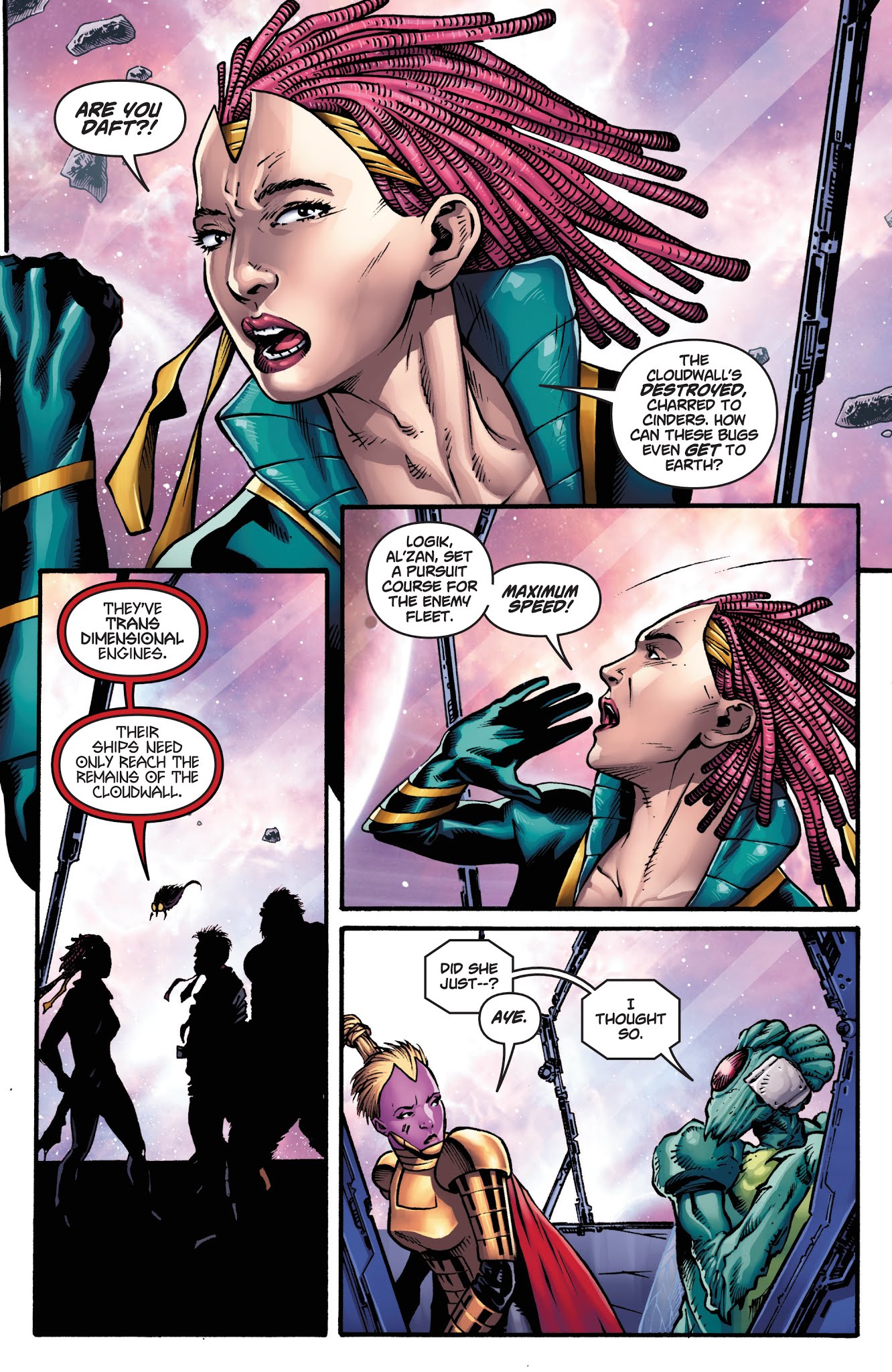 Read online Swashbucklers: The Saga Continues comic -  Issue #4 - 4