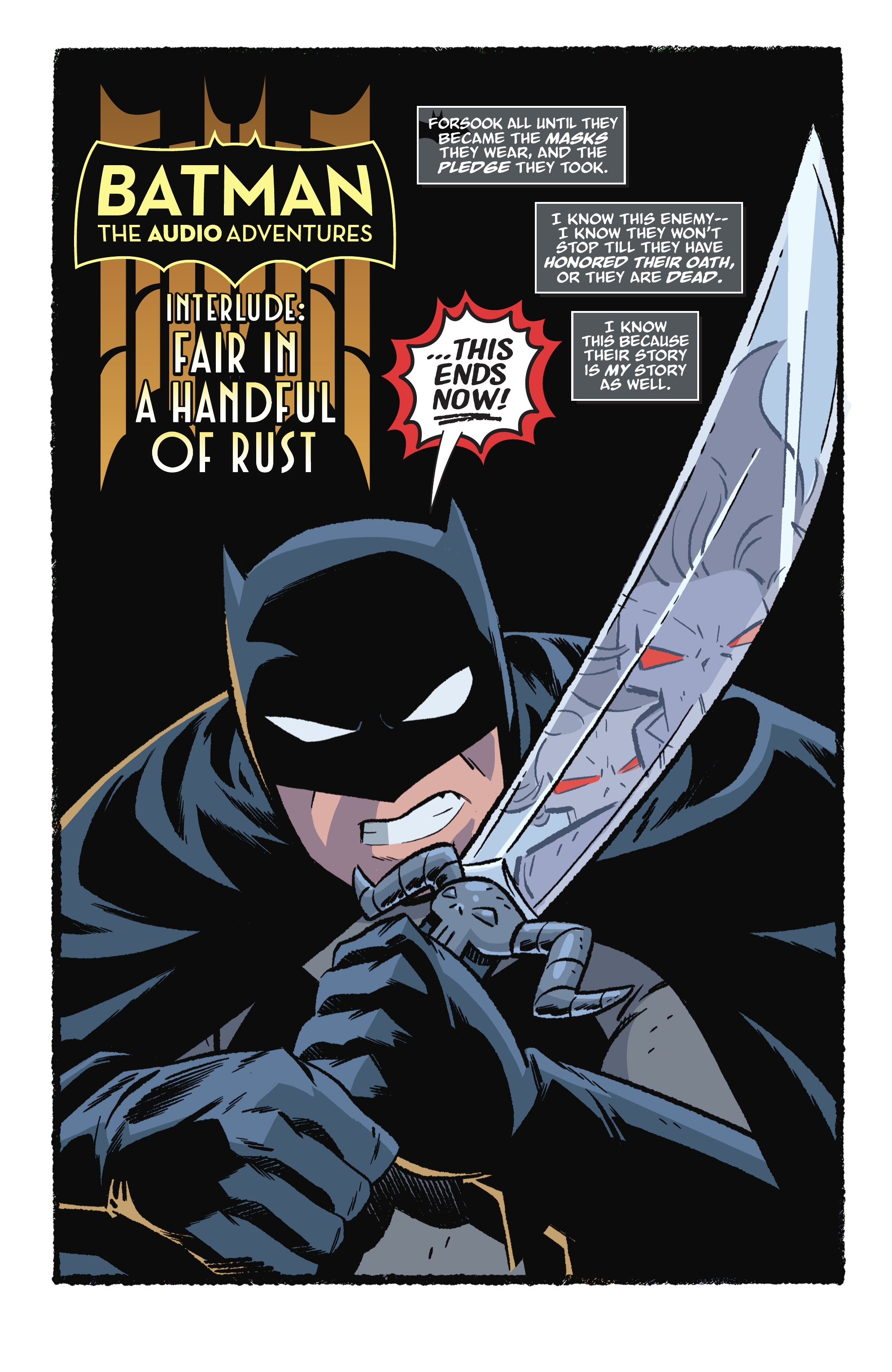 Read online Batman: The Audio Adventures comic -  Issue #6 - 6