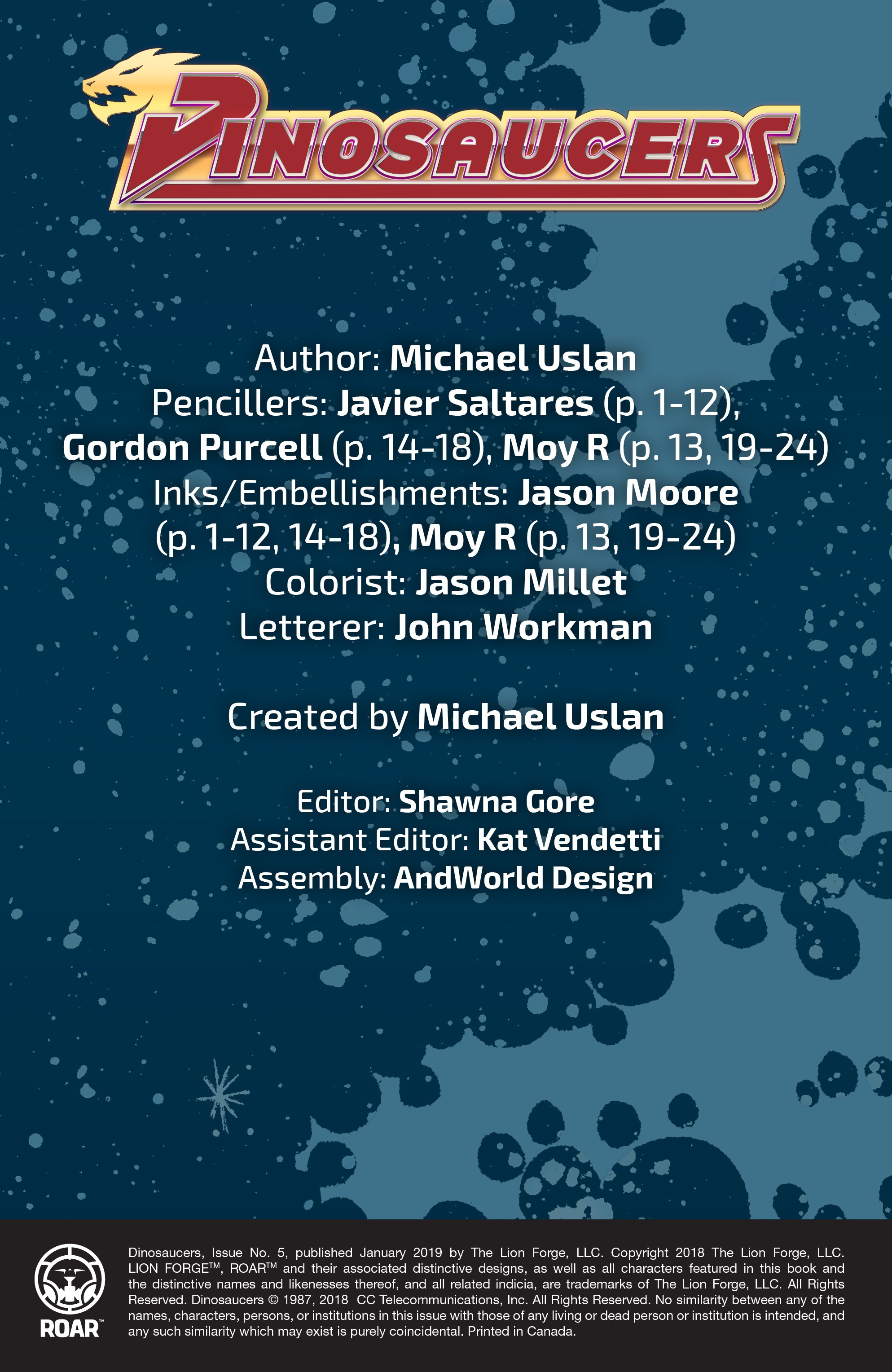 Read online Dinosaucers comic -  Issue #5 - 2