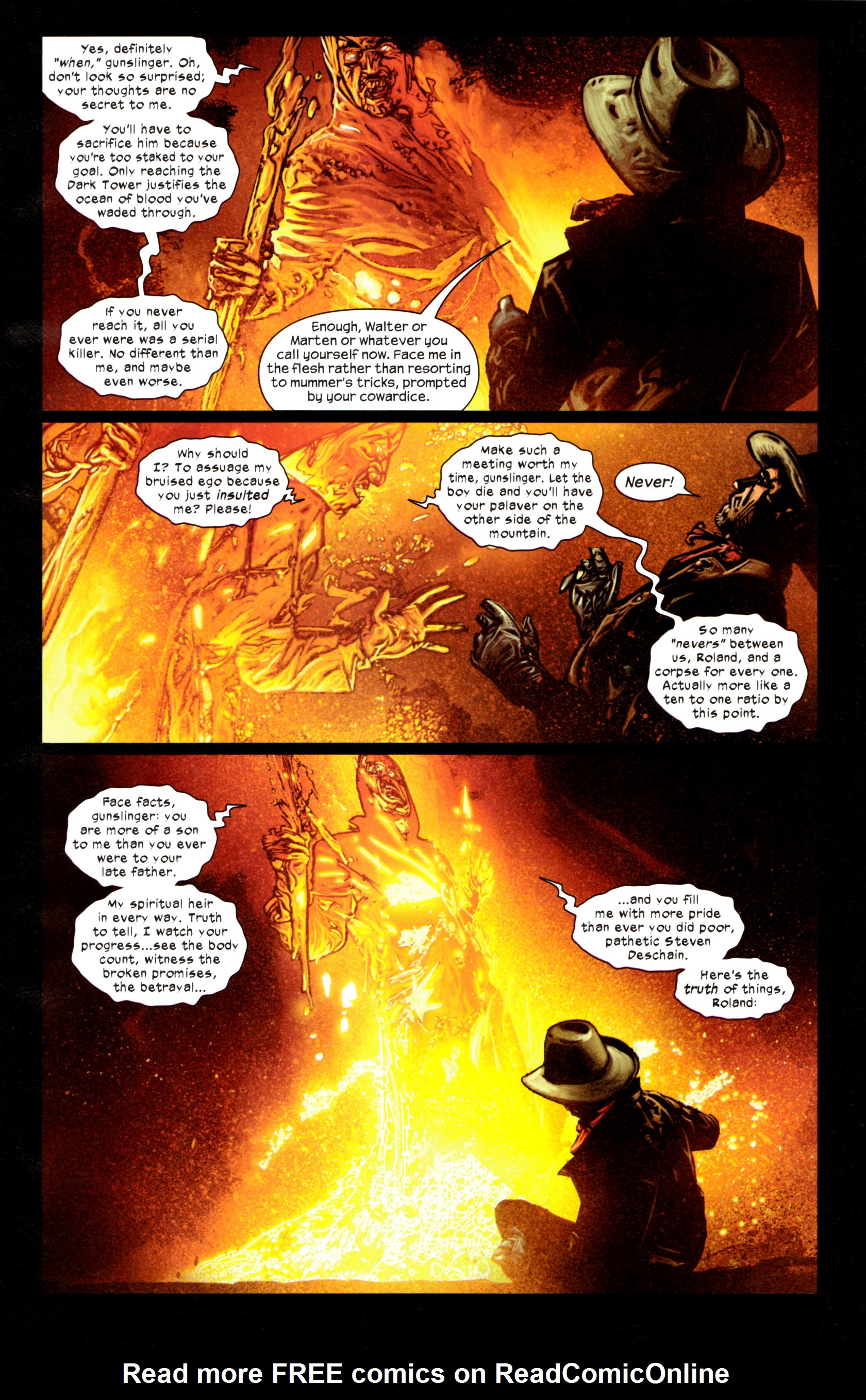 Read online Dark Tower: The Gunslinger - The Man in Black comic -  Issue #1 - 7