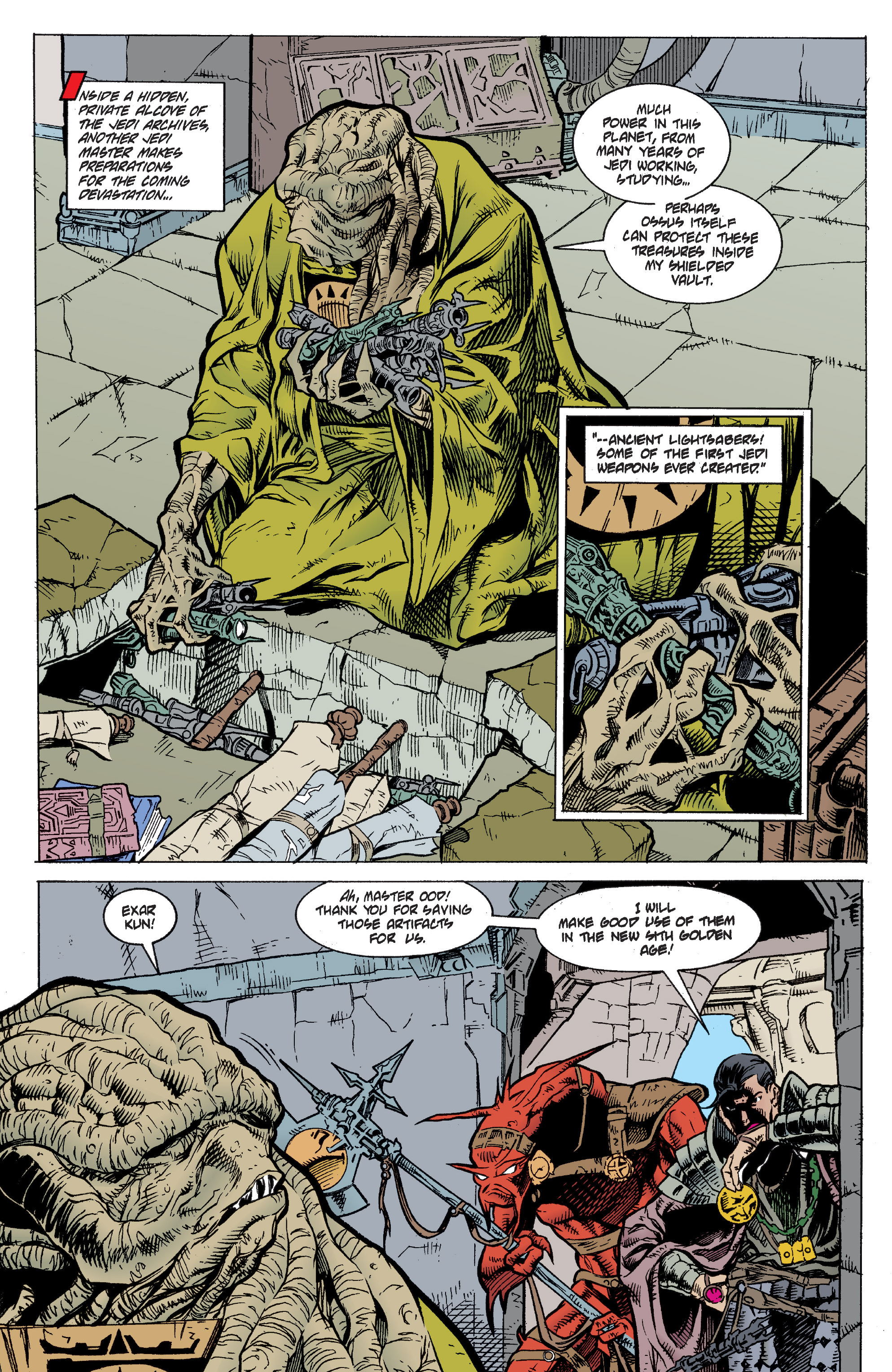 Read online Star Wars: Tales of the Jedi - The Sith War comic -  Issue #5 - 13
