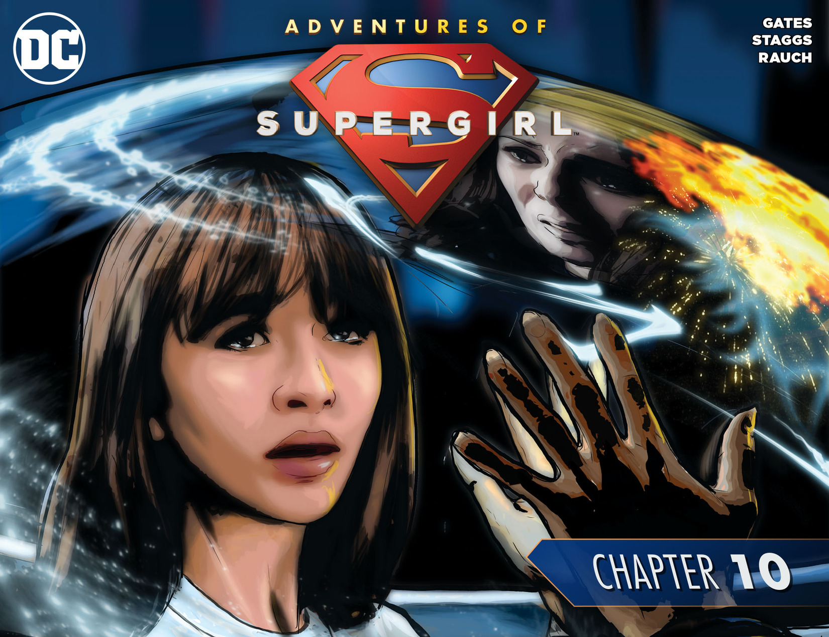 Read online Adventures of Supergirl comic -  Issue #10 - 1